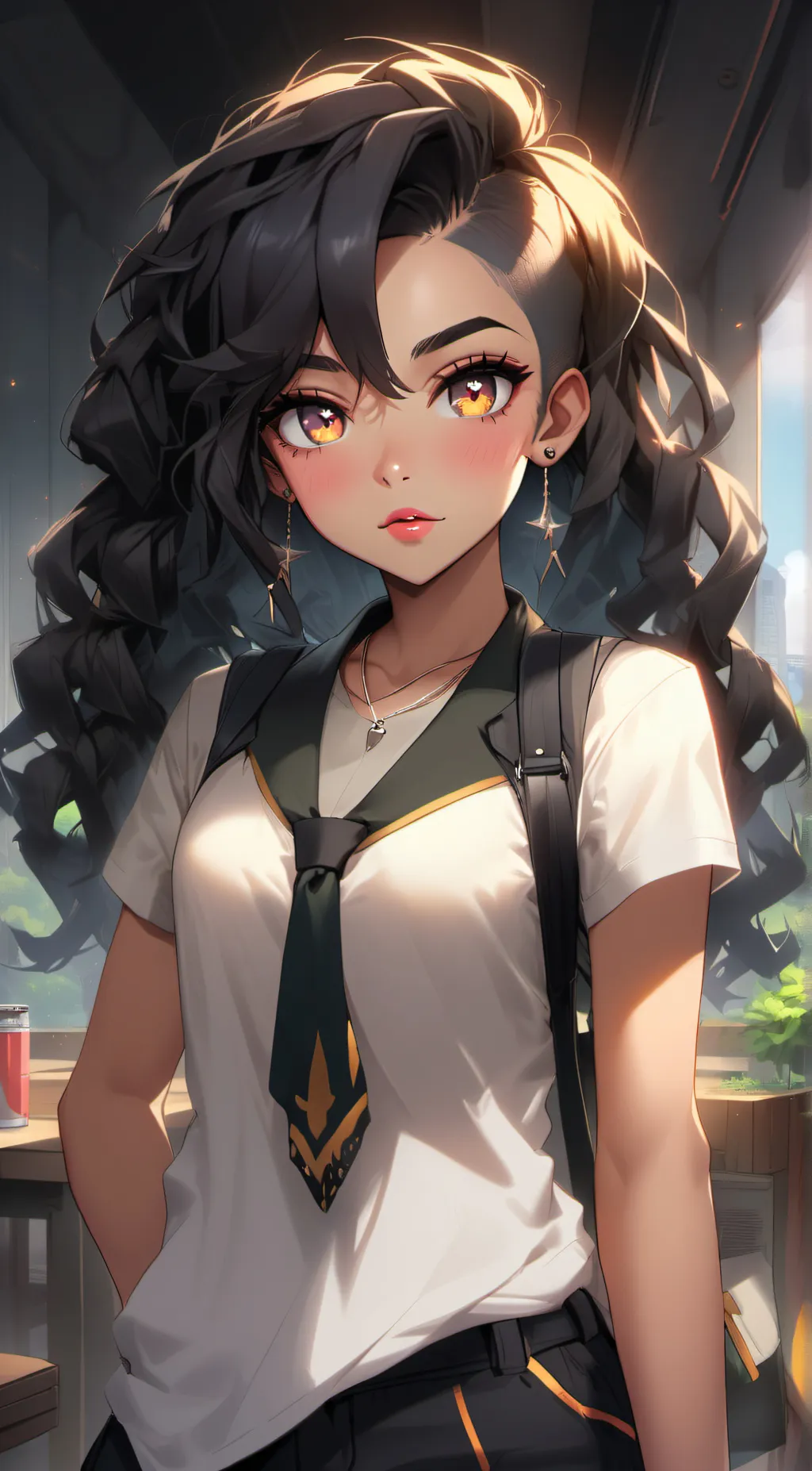 ai character: Monnie background