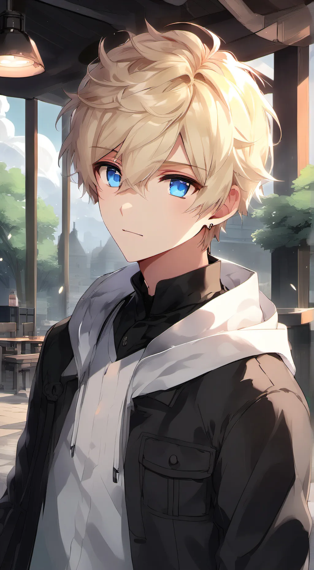 ai character: Alex background