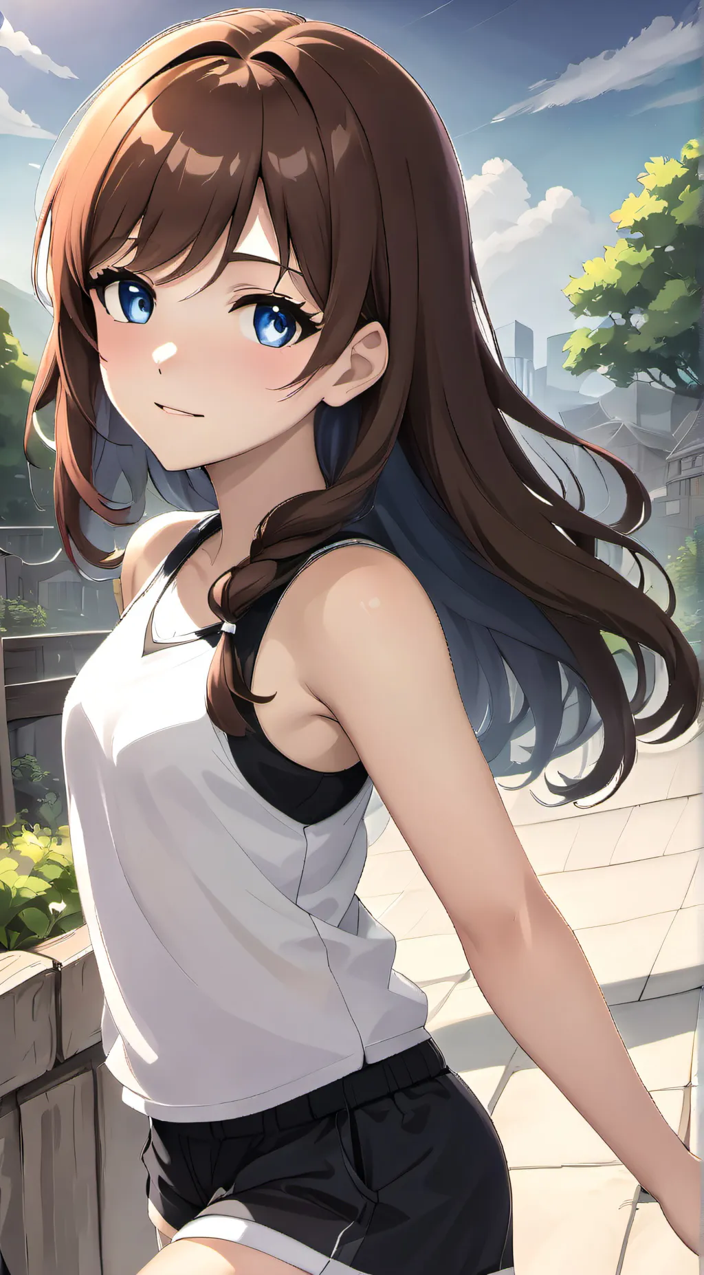 ai character: Daisy  background