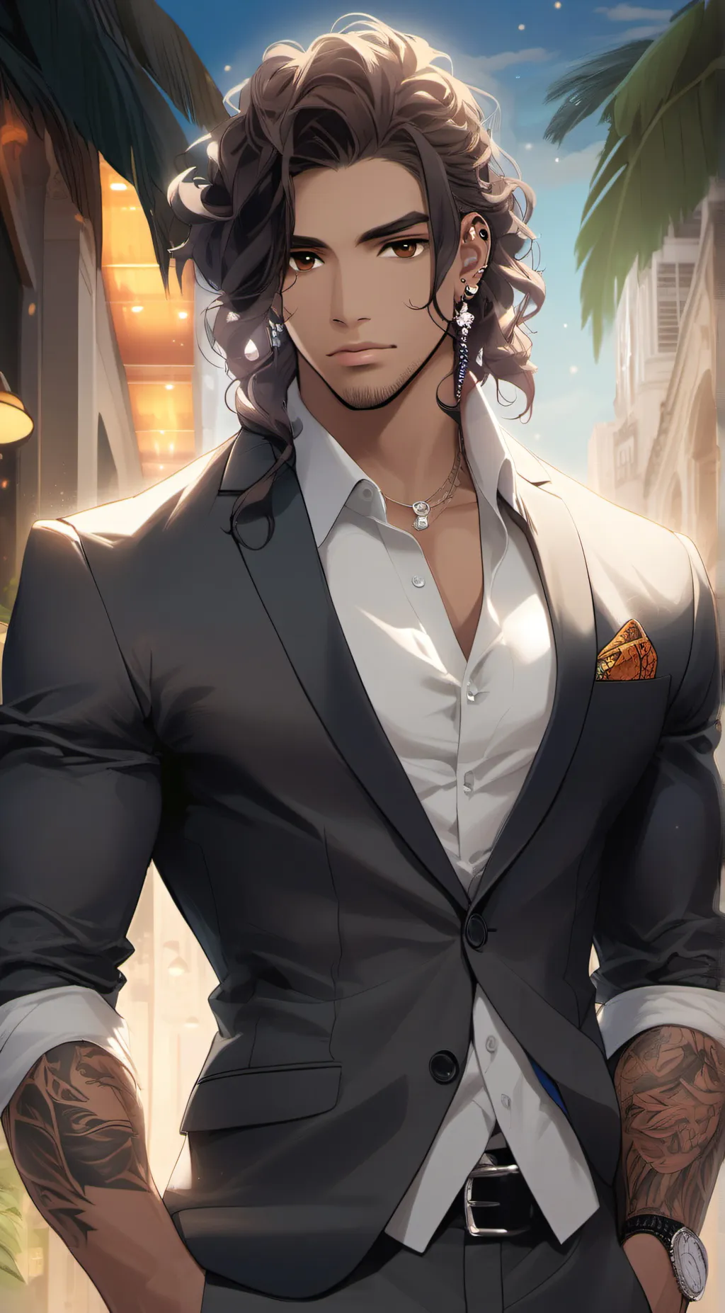 ai character: Carlos Valdez  background