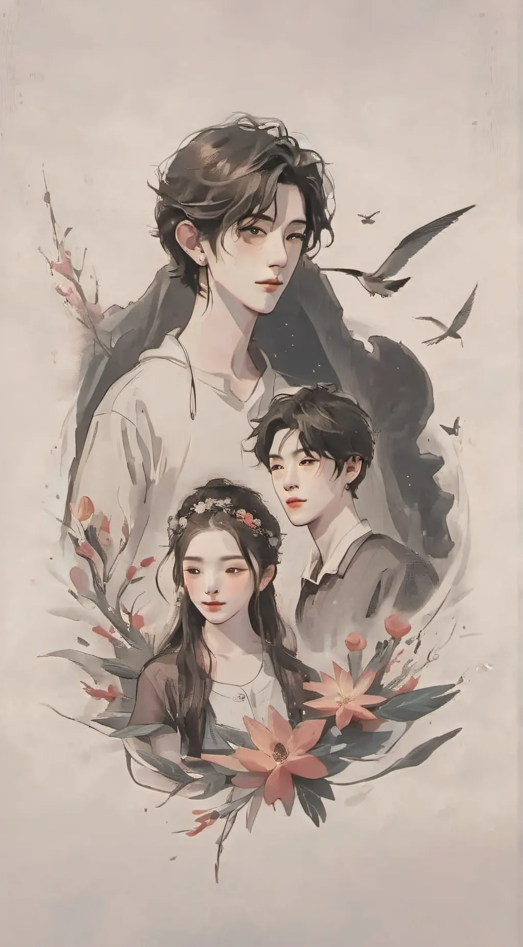 ai character: FNAF meets TADC background