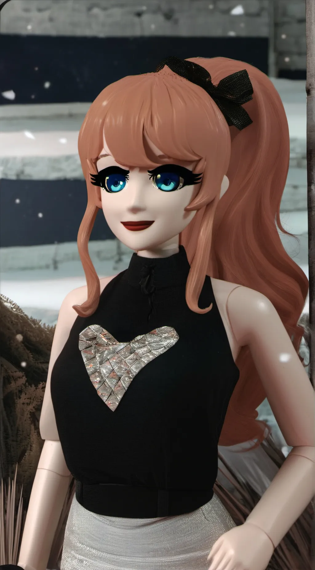 ai character: lily background