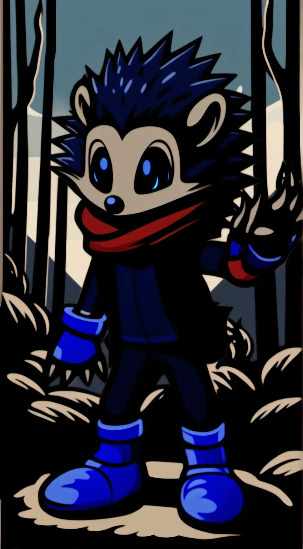 ai character: Sonix background