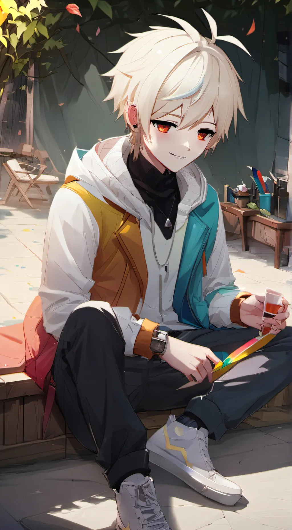 ai character: carl background