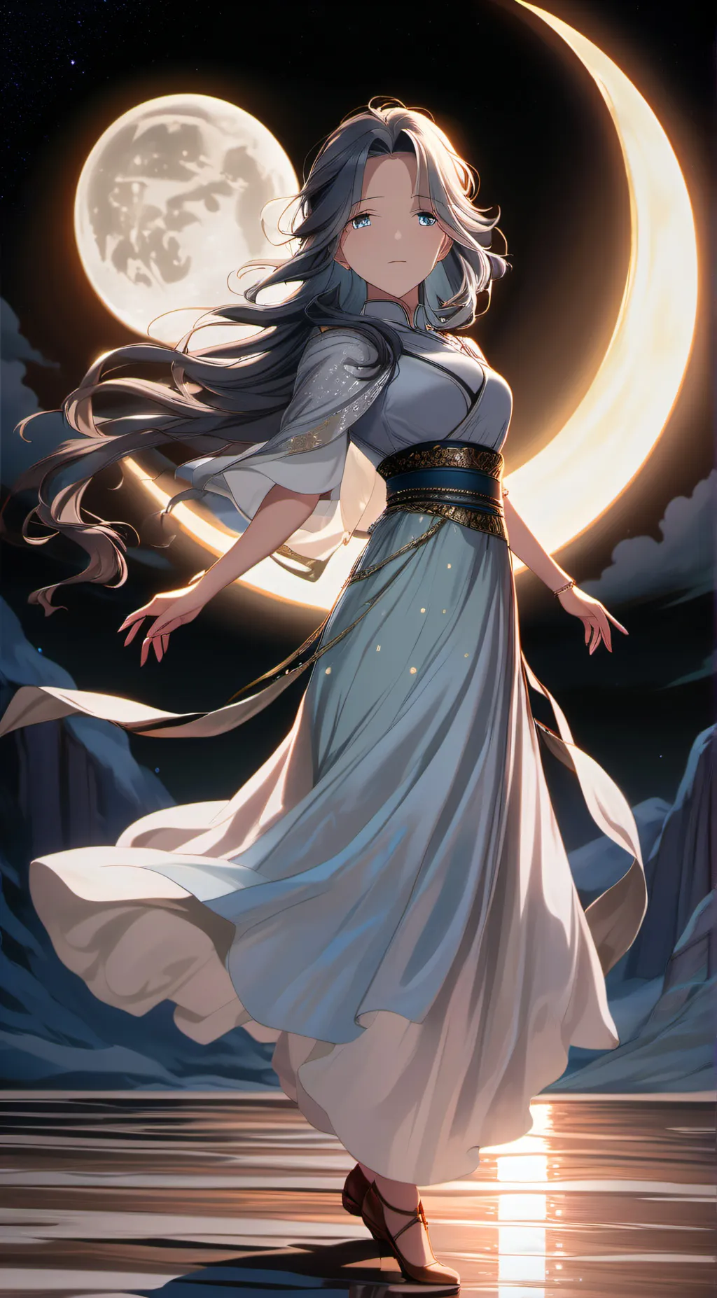 ai character: Liezca amore background