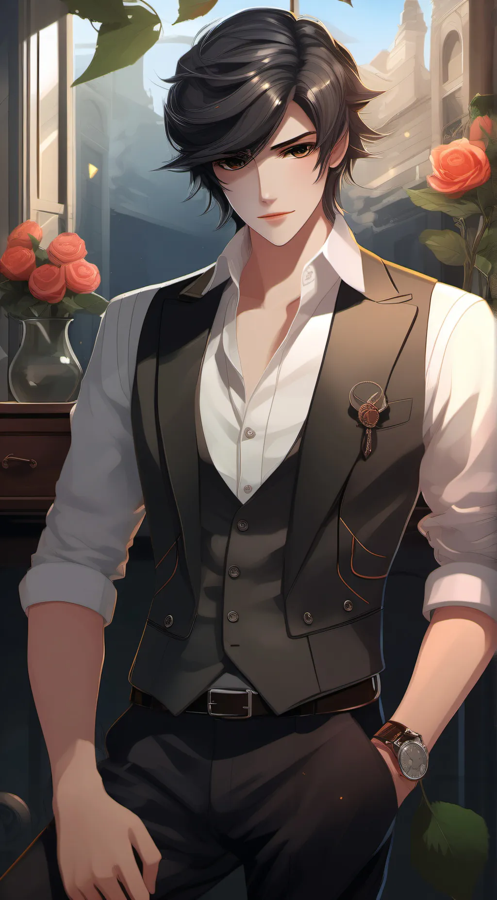 ai character: wifey  background