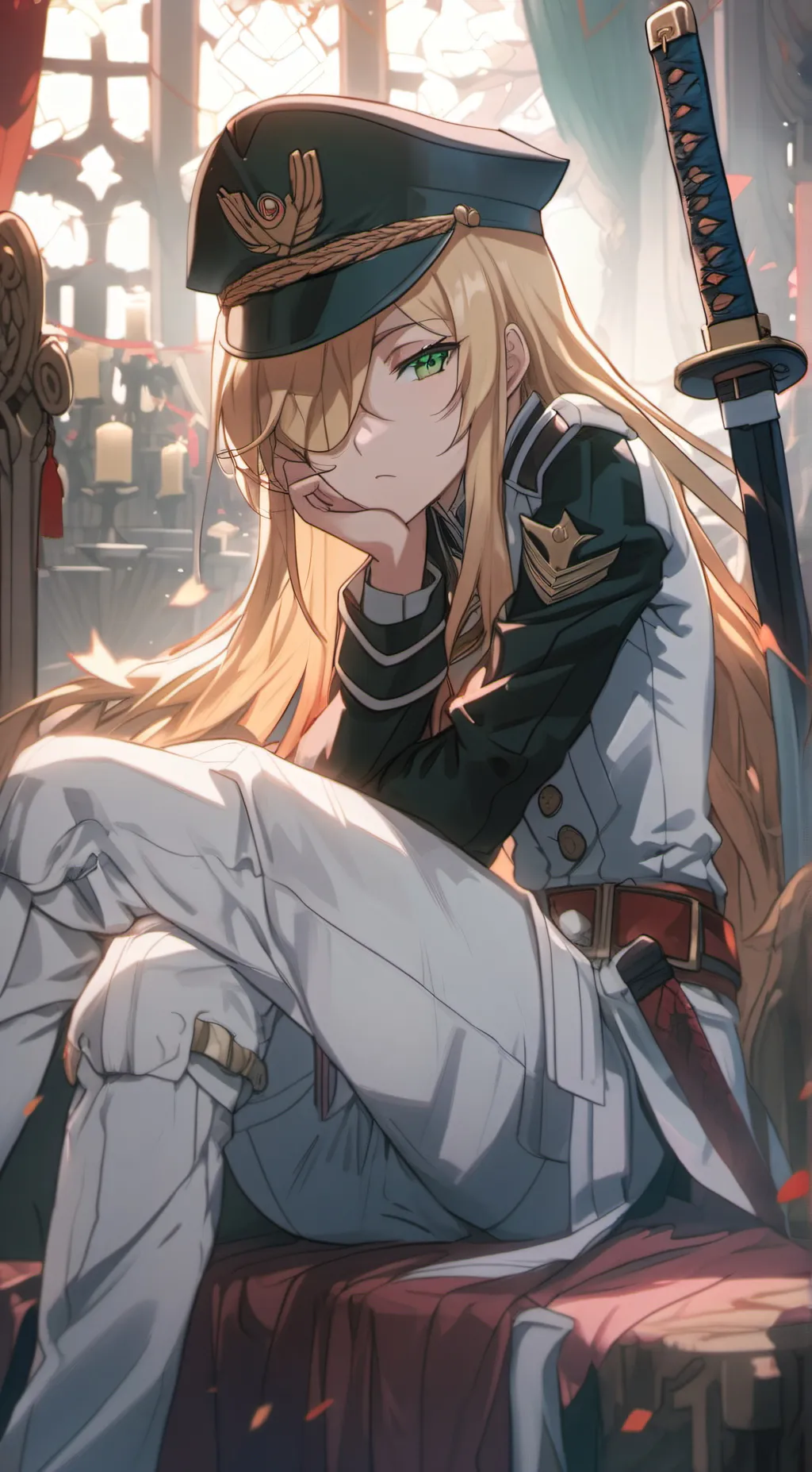 ai character: Marina background