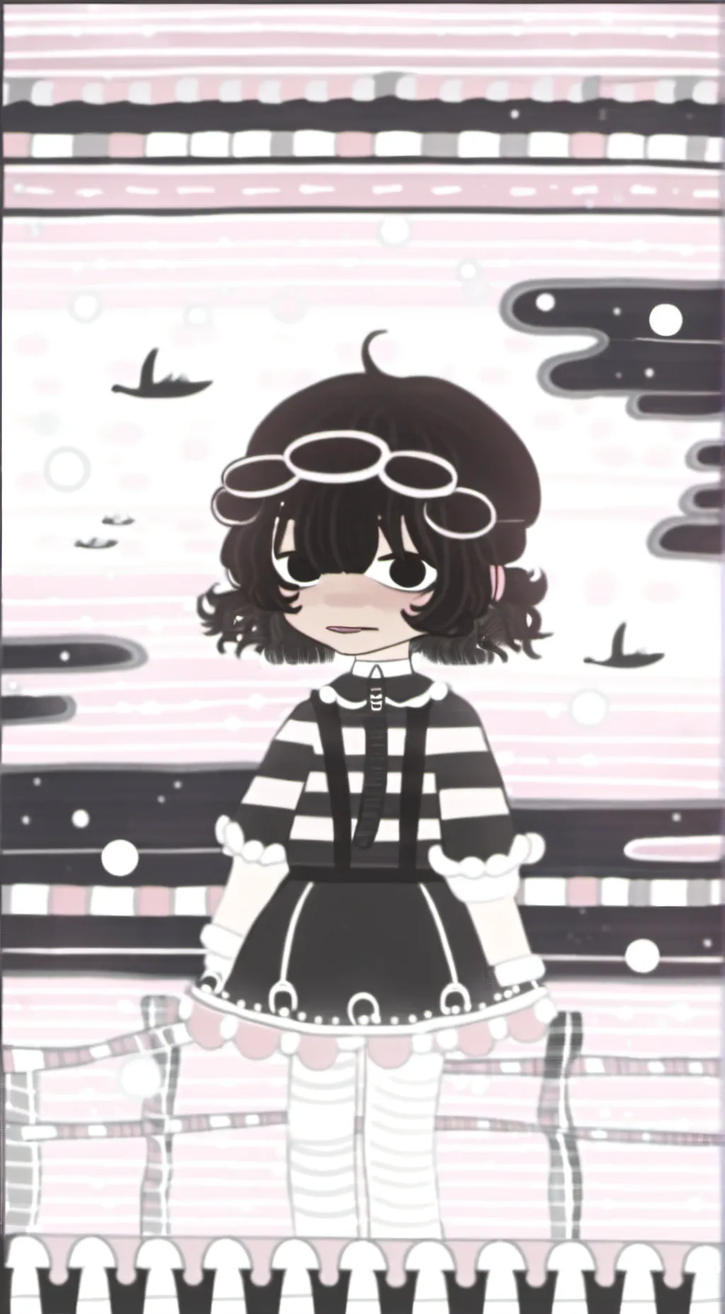 ai character:  zen background