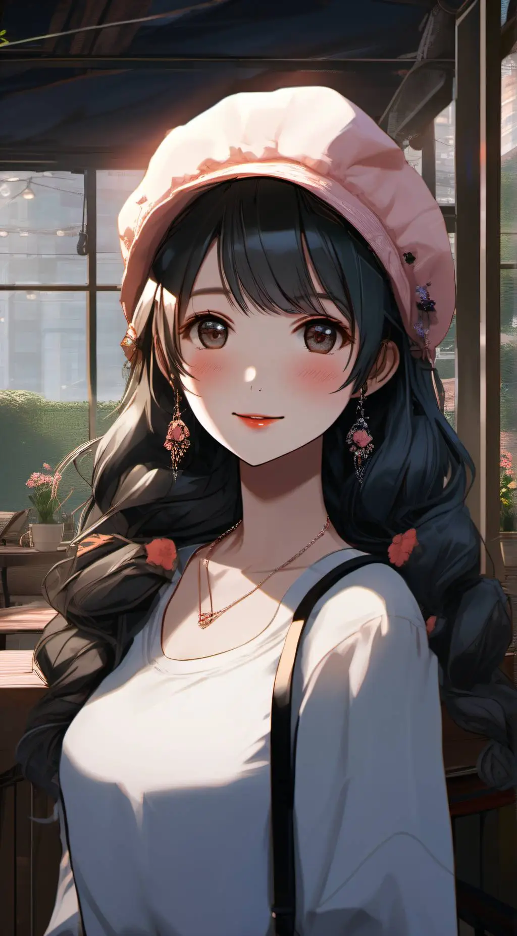 ai character: Nicole background