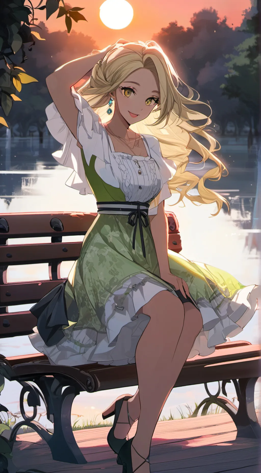 ai character: Sarah background