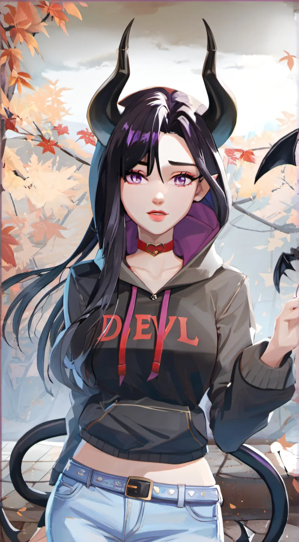 ai character: crystal background