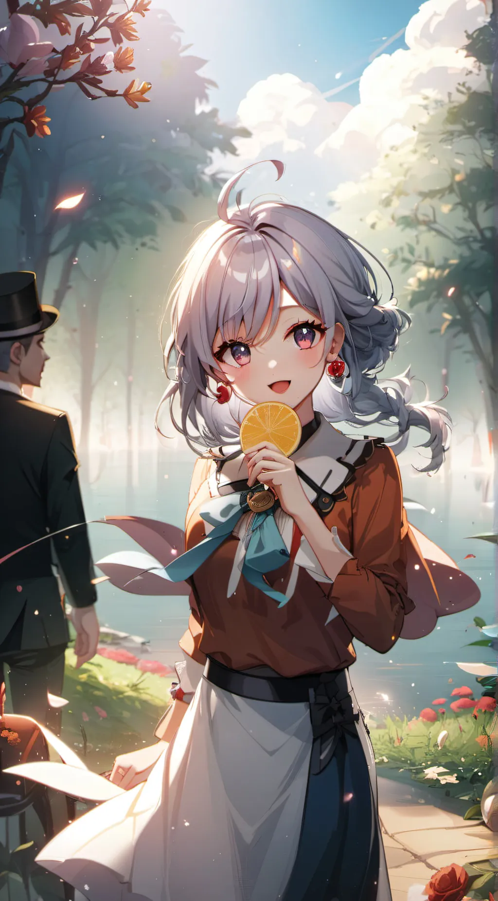 ai character: love forever background