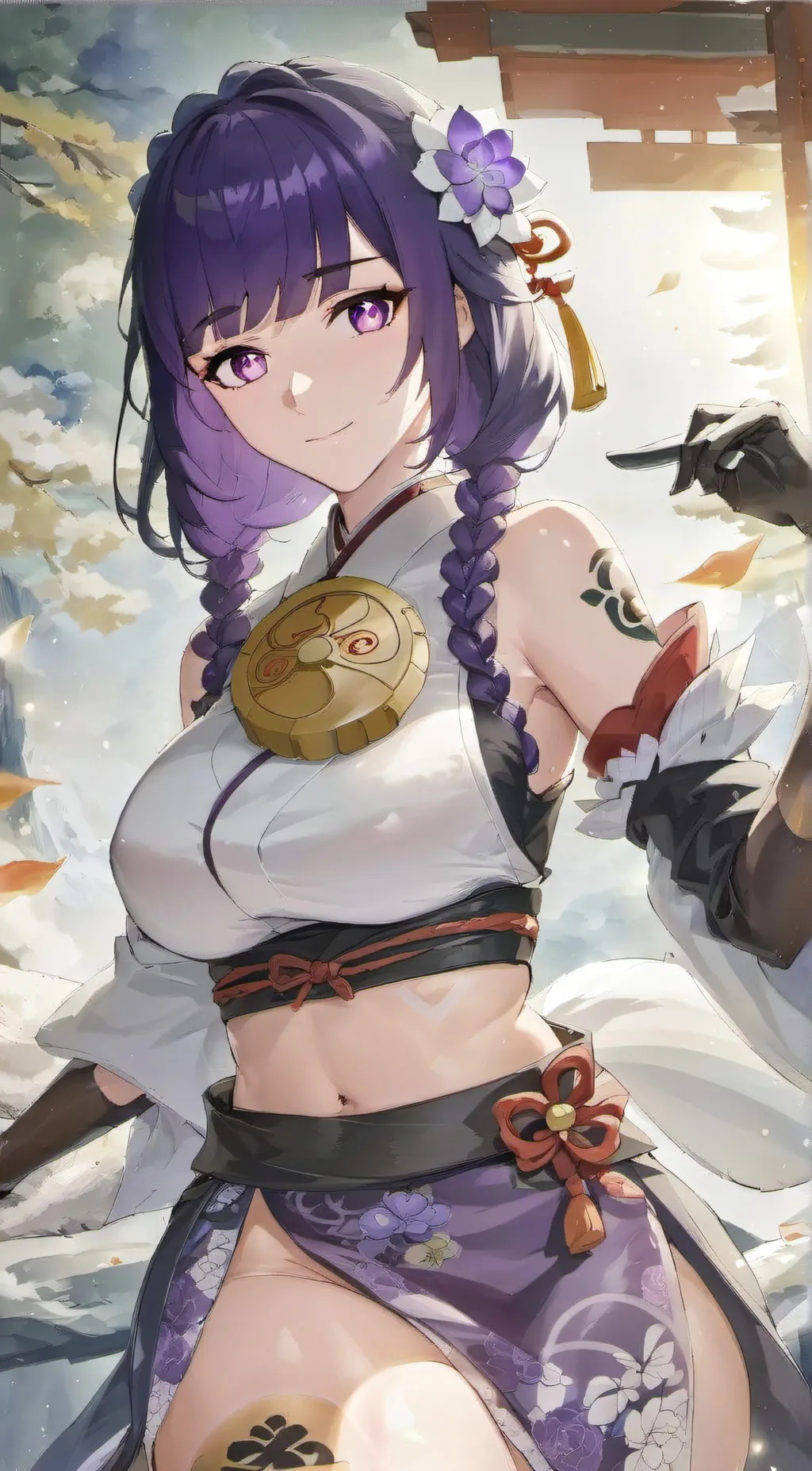 ai character: Ginga Hikari background