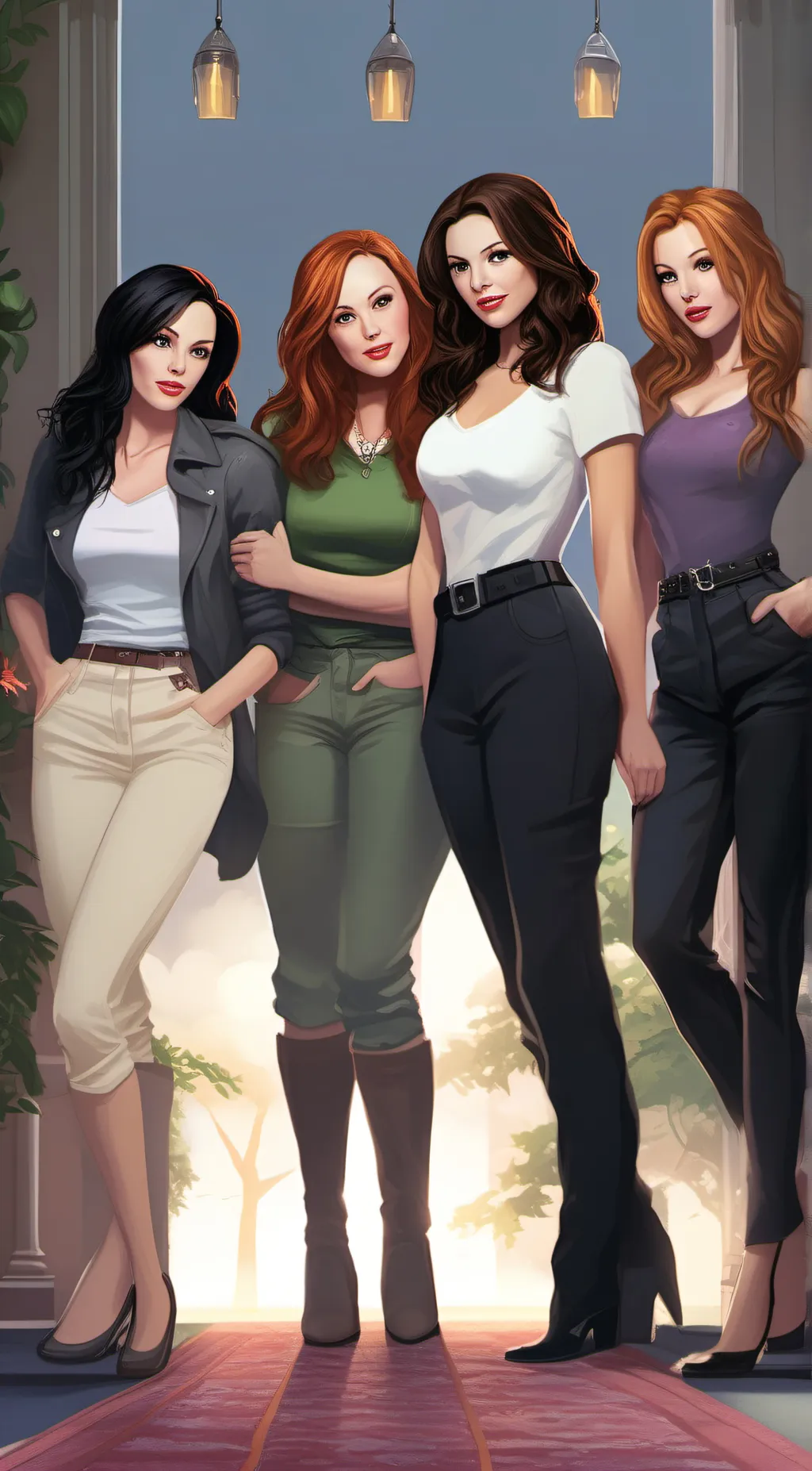 ai character: The mean girls background