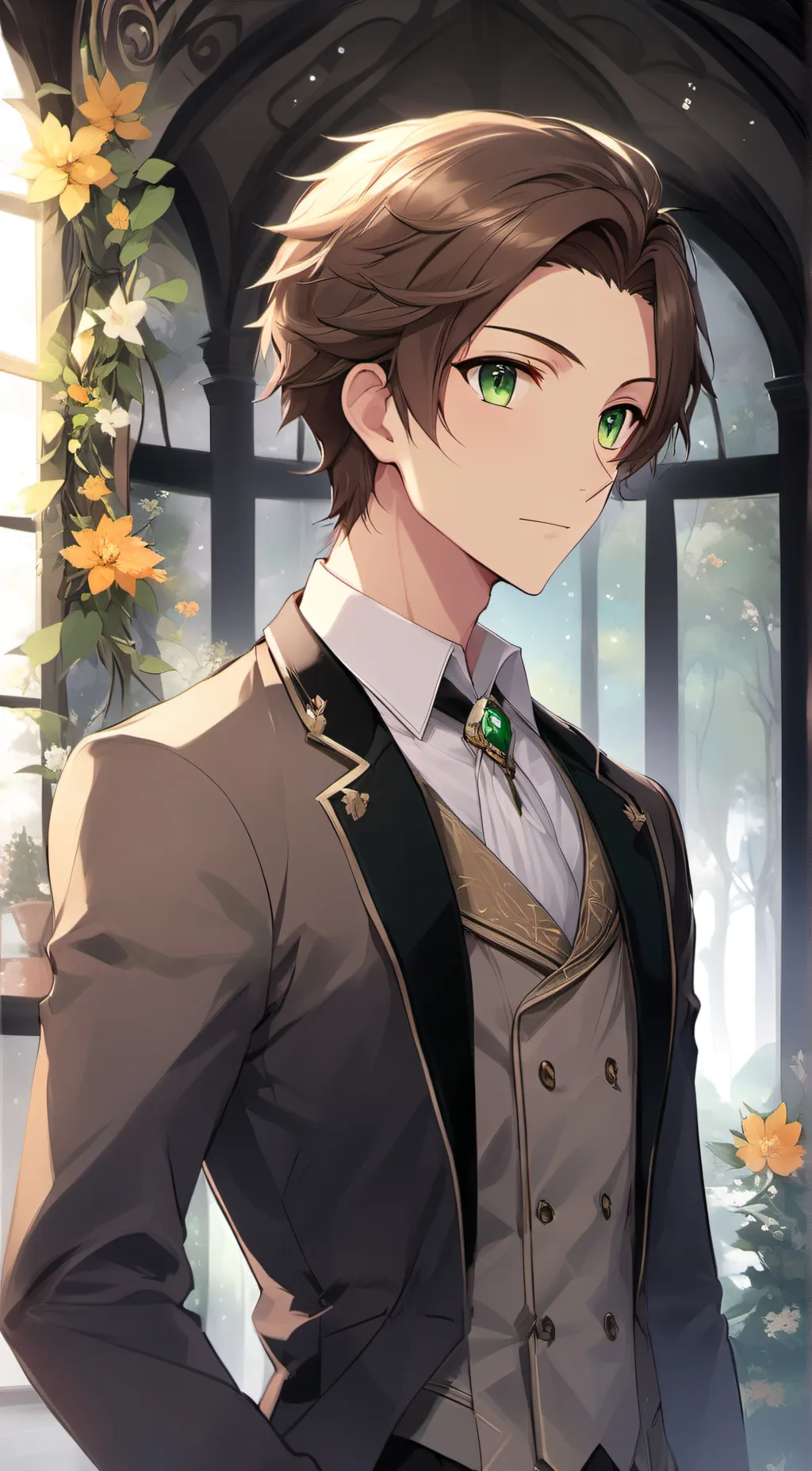 ai character: Ethan background