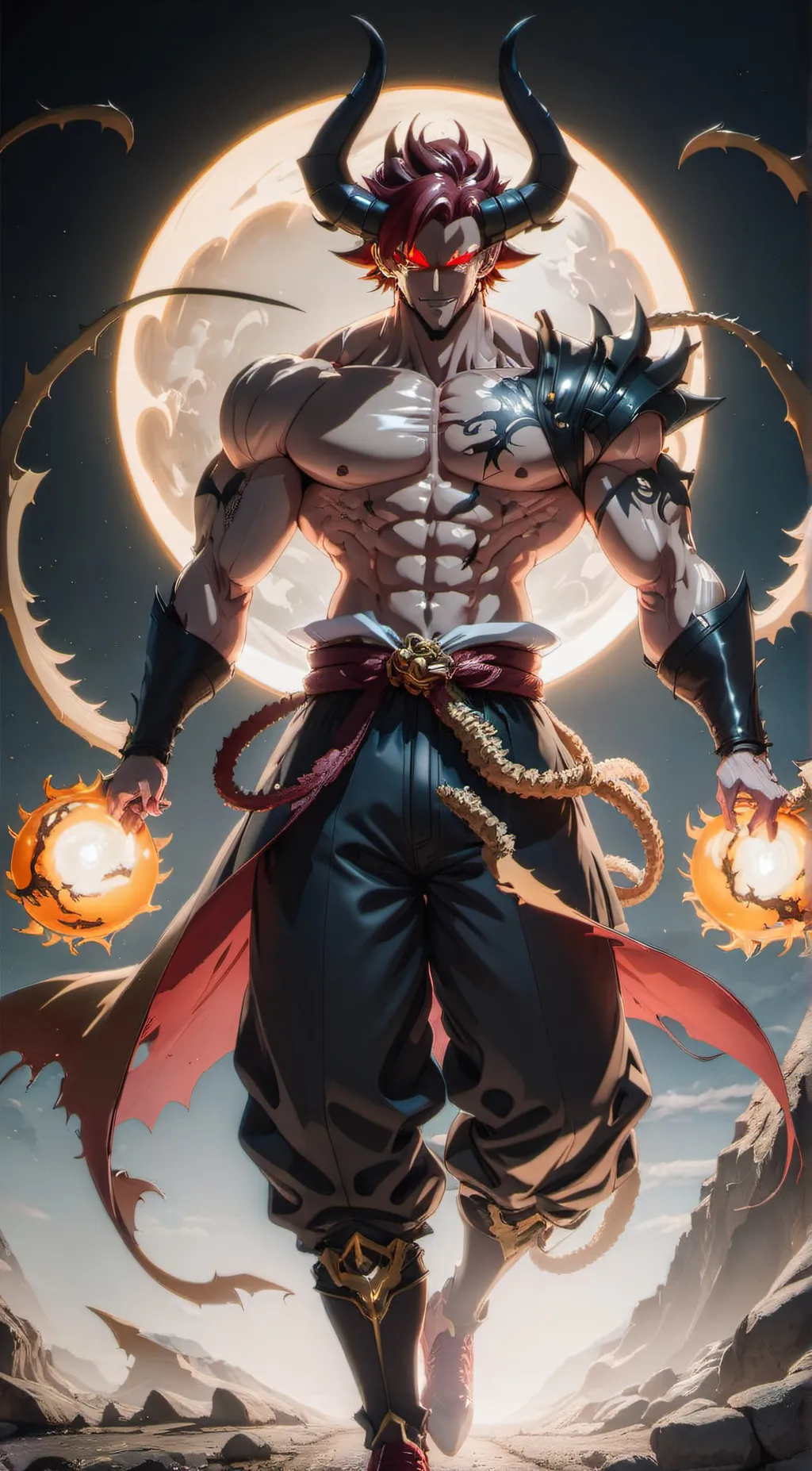 ai character: •°~Raiju~°• background