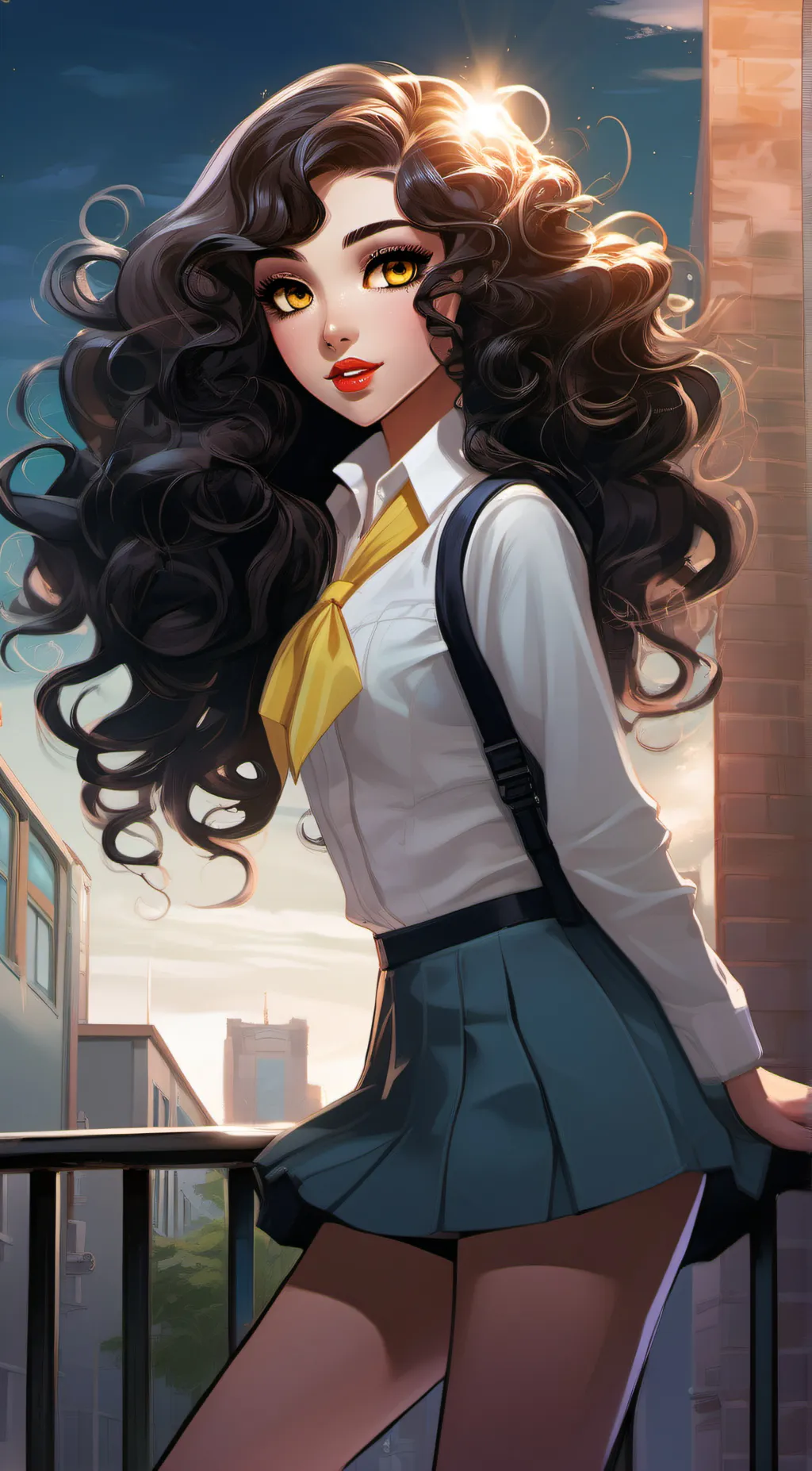 ai character: Veronica Mars  background