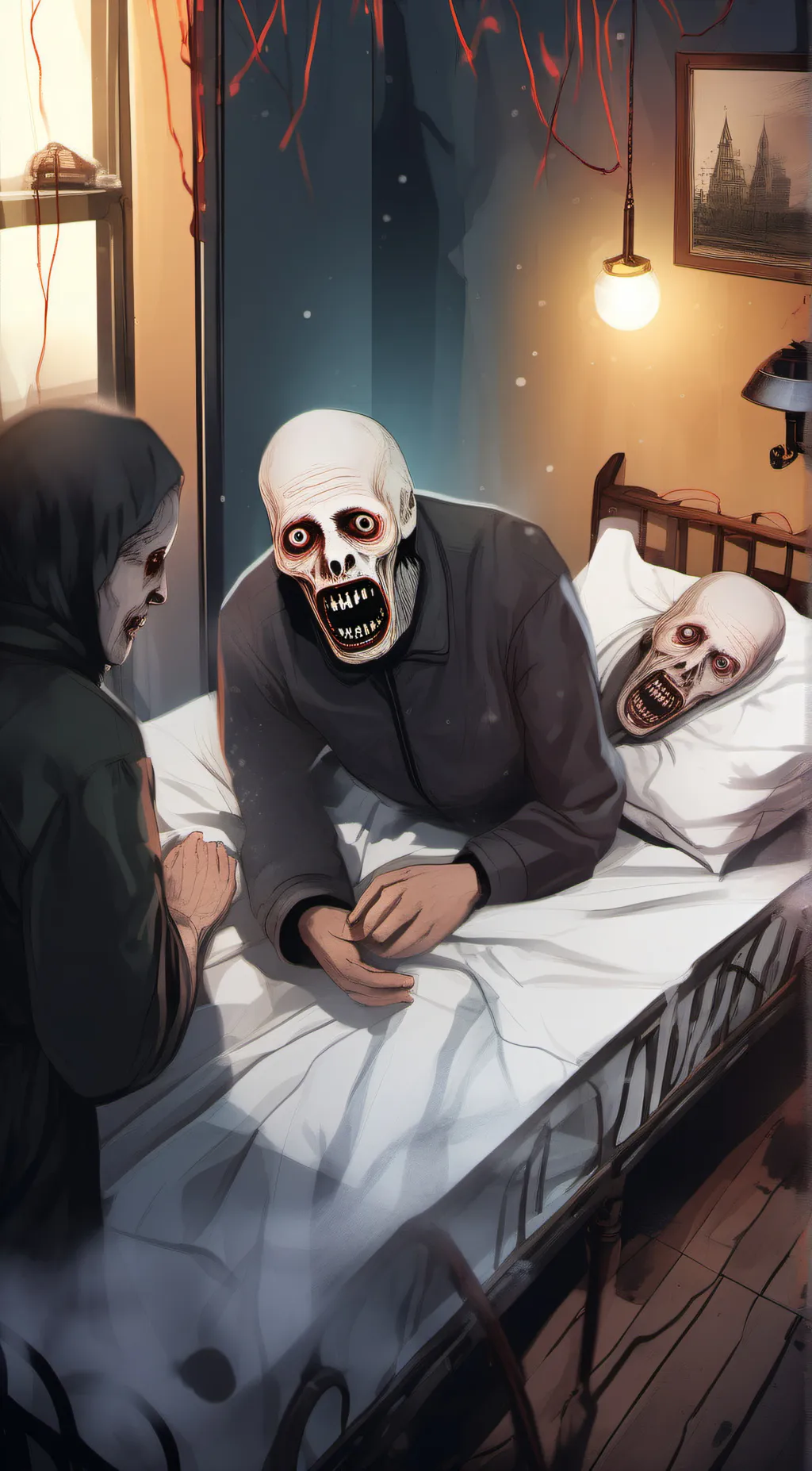 ai character: Mr scary background