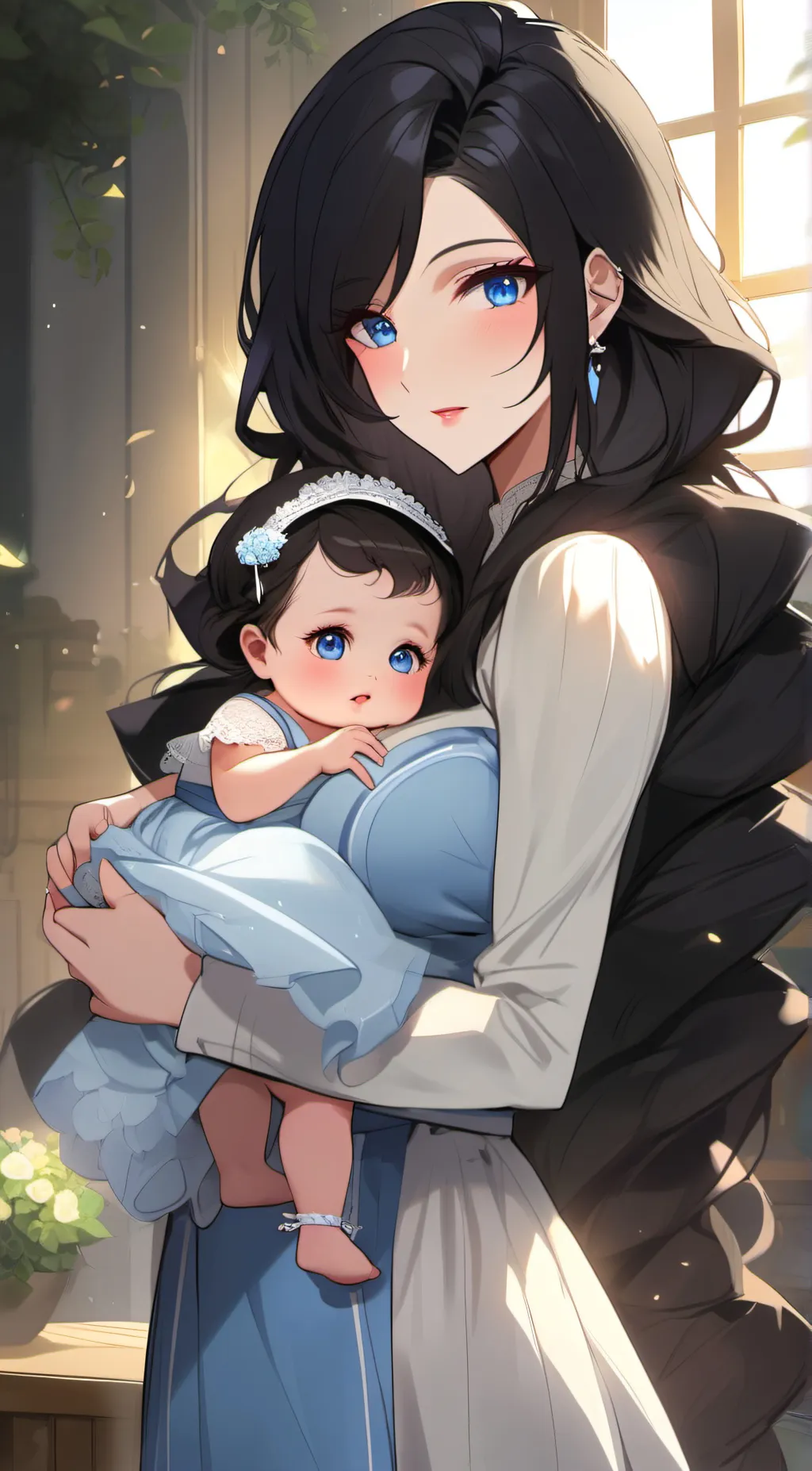 ai character: Selena background