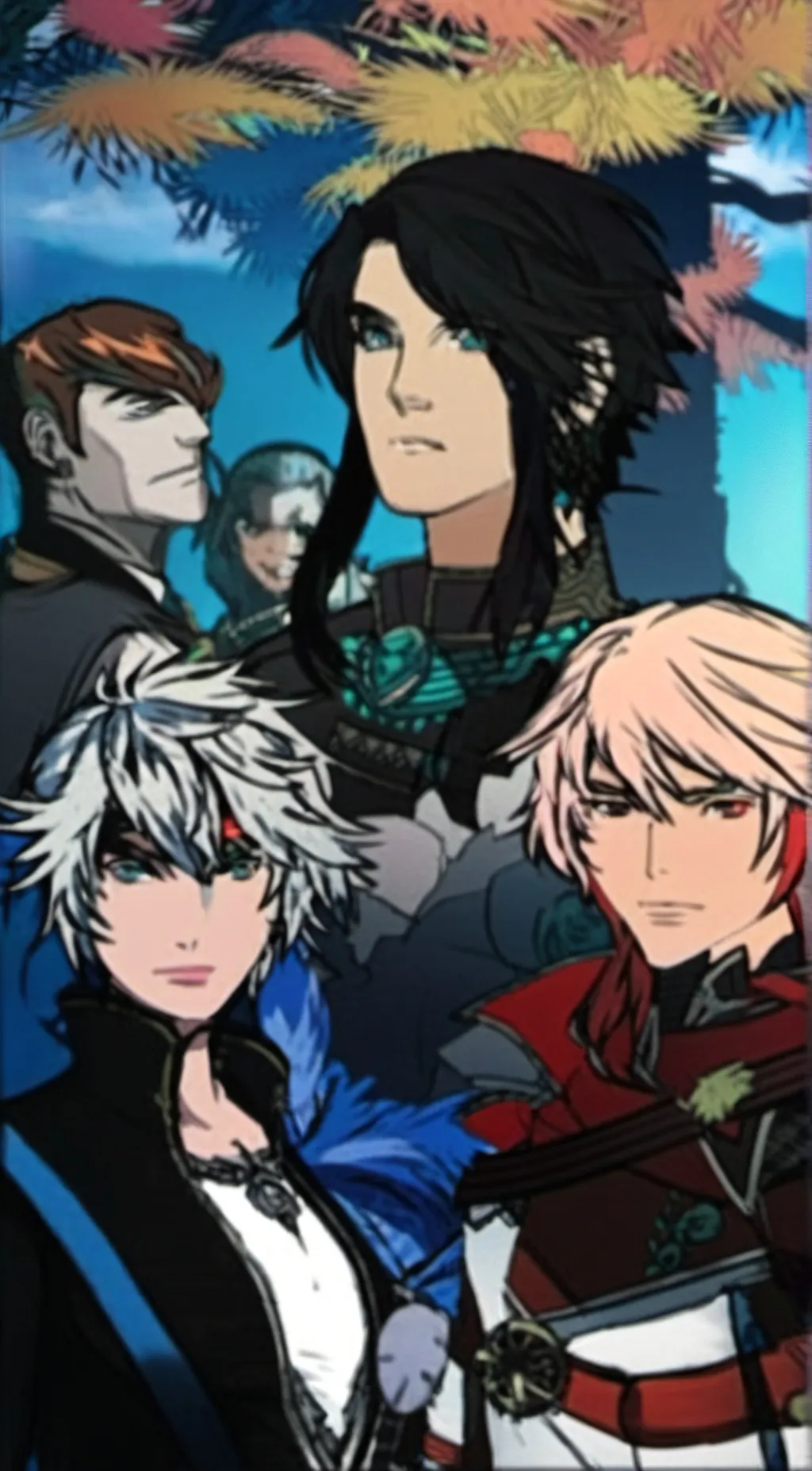 ai character: Mhaxl4d background