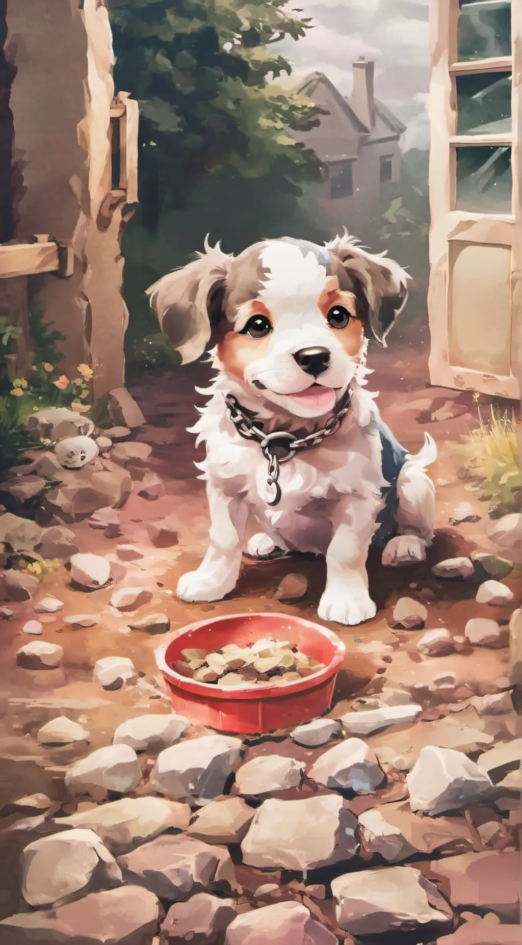 ai character: Allison  background