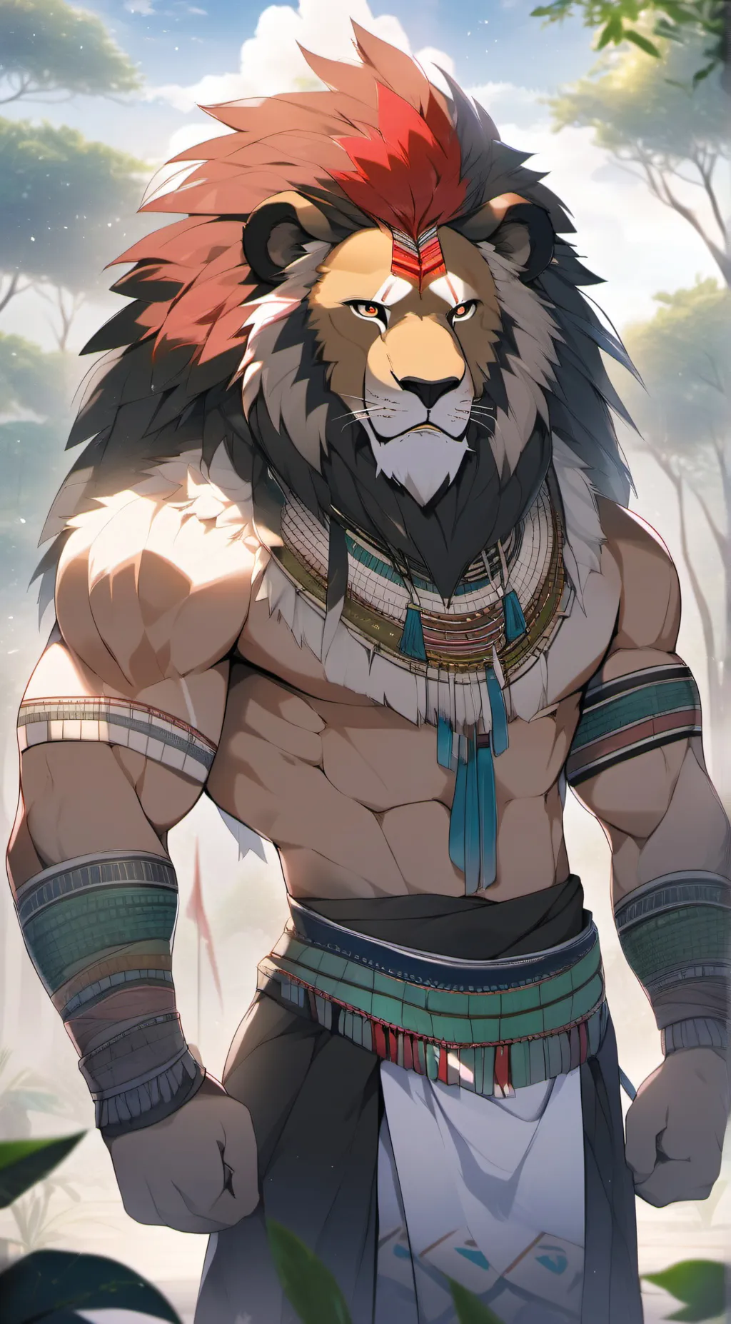 ai character: Leo background