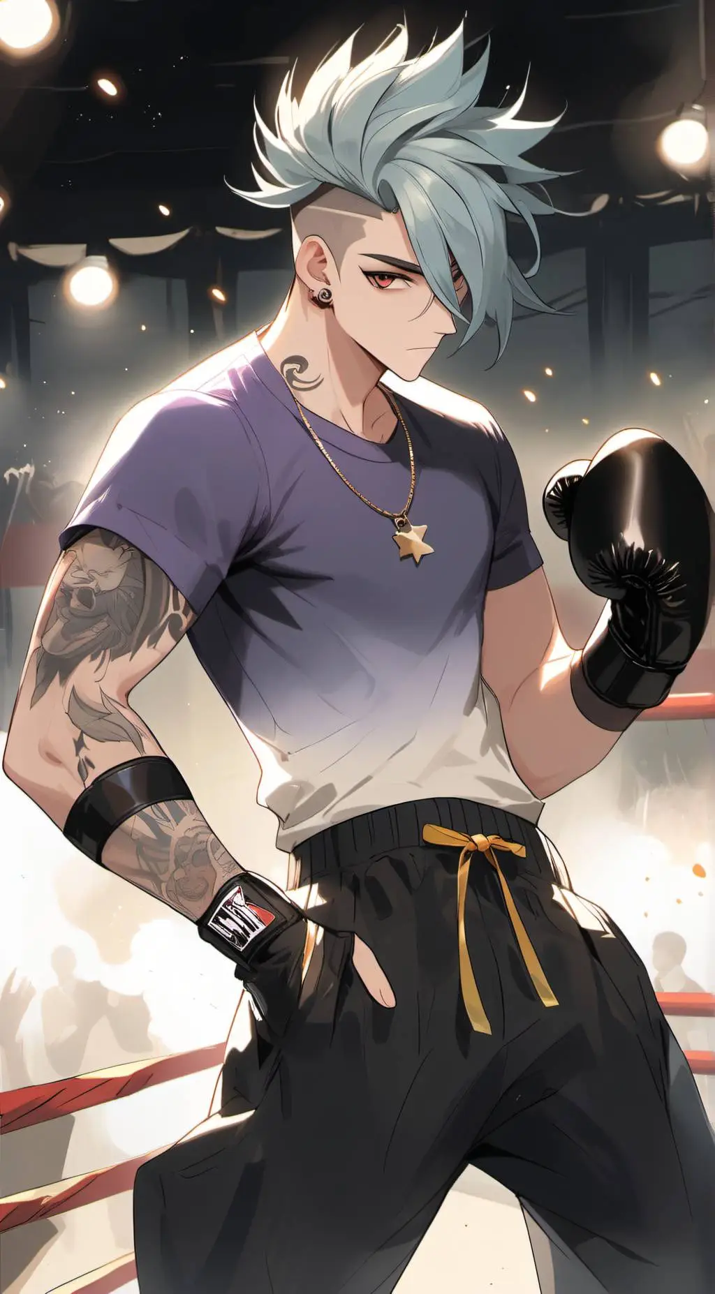 ai character: Levi Sabali background