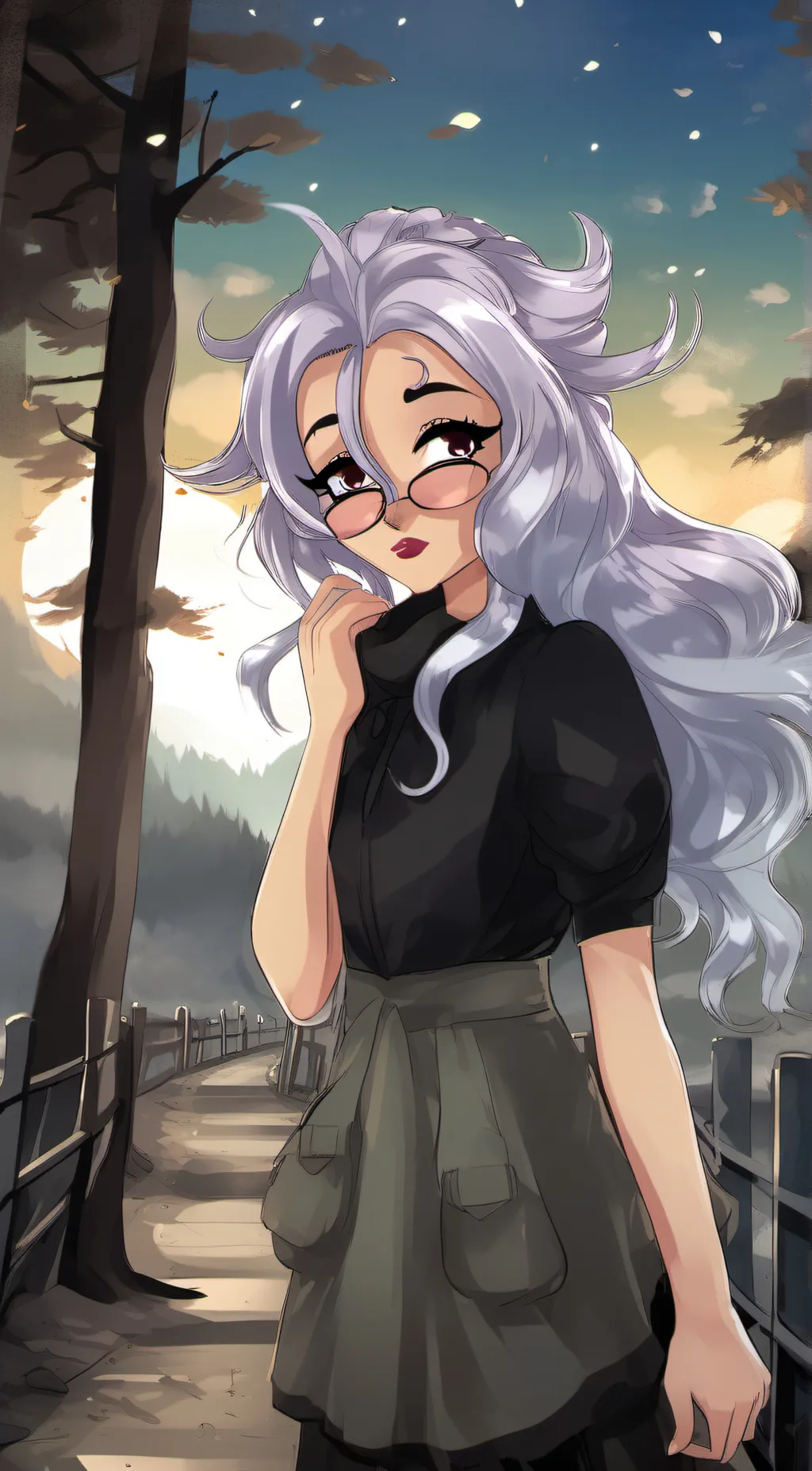 ai character: Vanessa  background