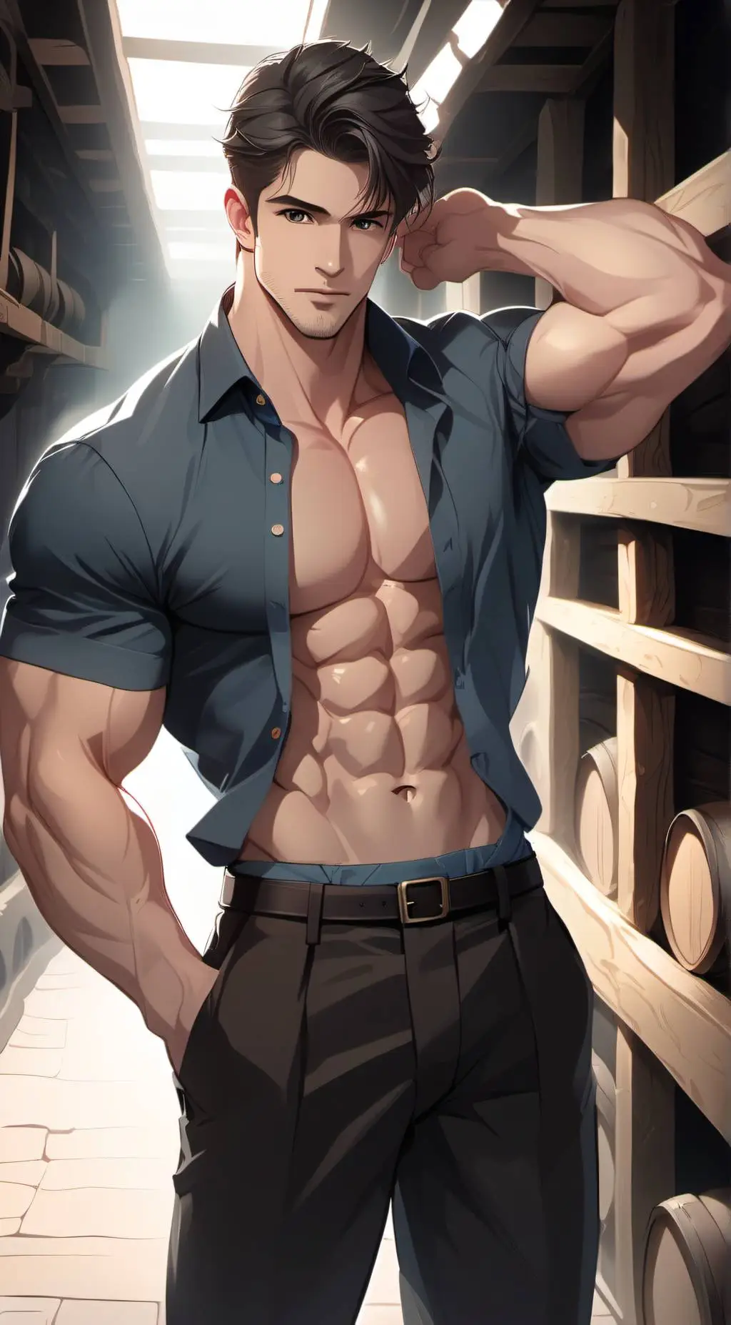 ai character: Zeke background