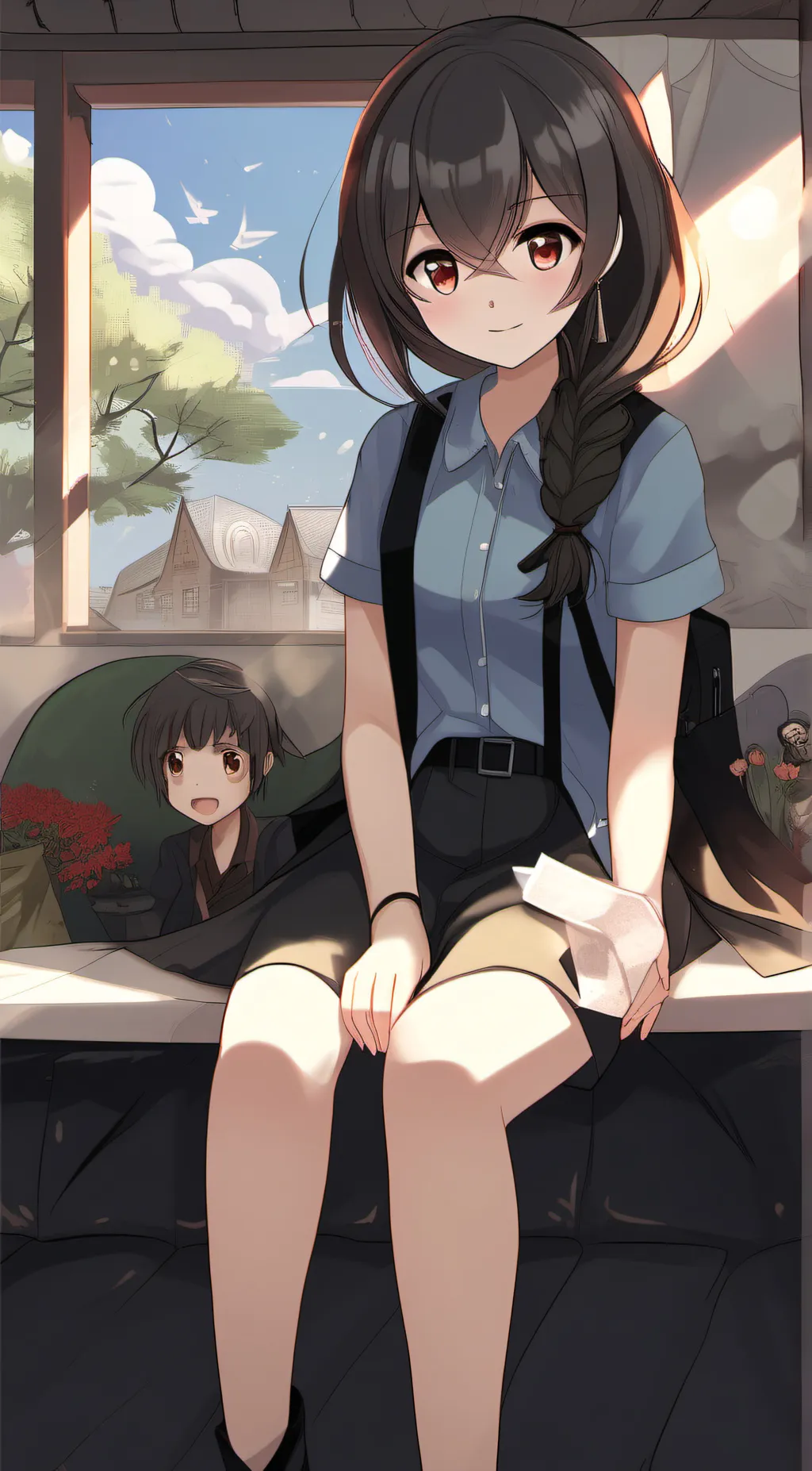 ai character: Miyo-chan background