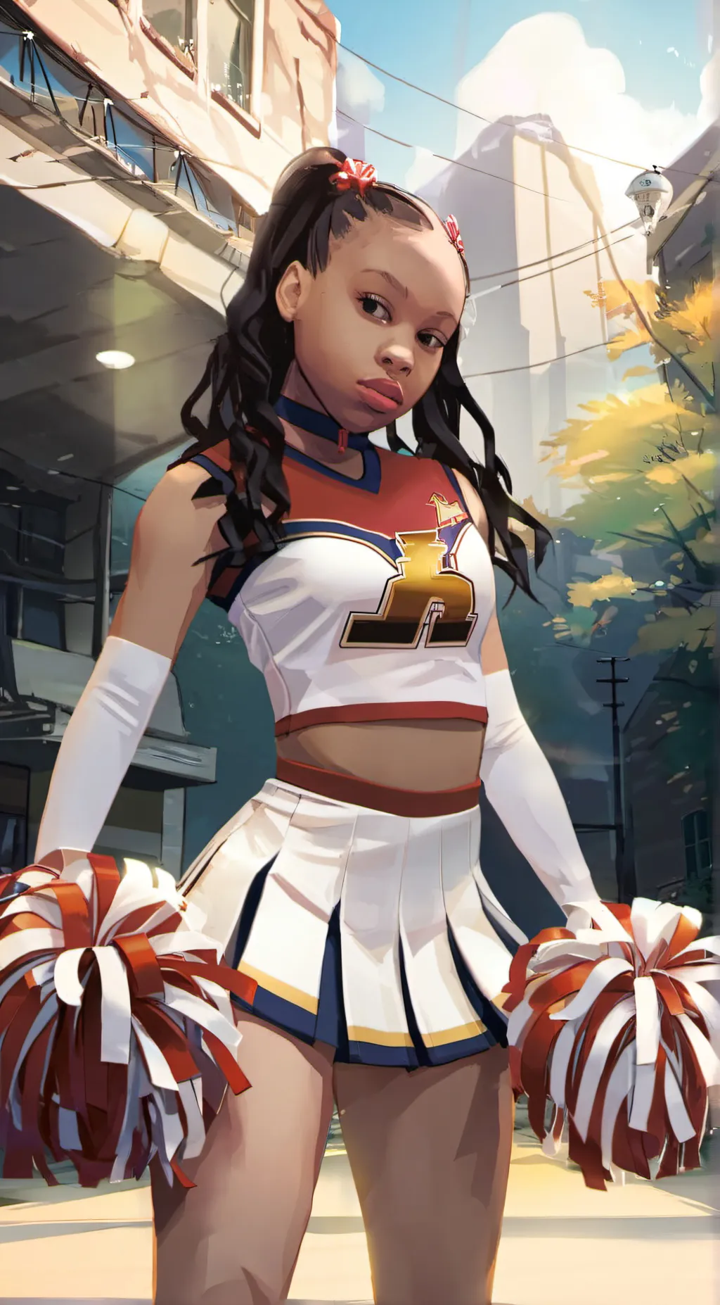 ai character: Lily background