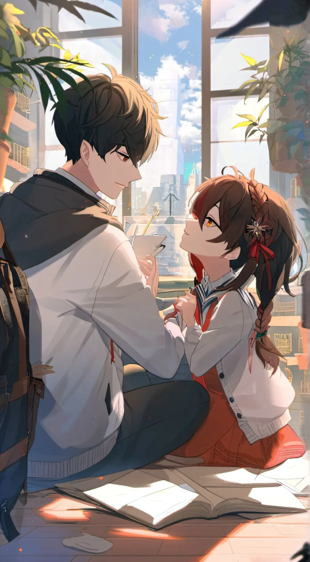 ai character: Ash background