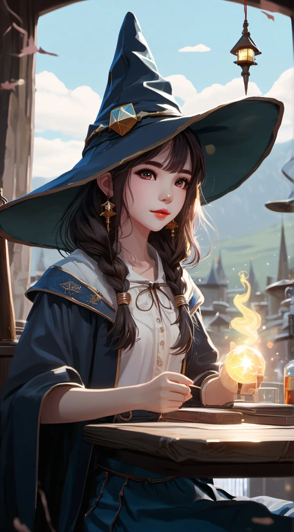 ai character: Millie Poter background