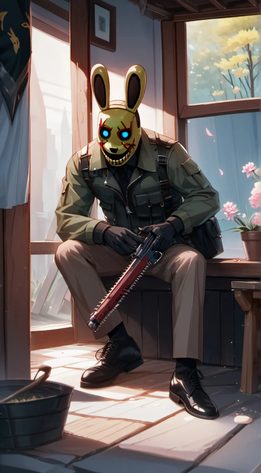 ai character: The Interview...  background