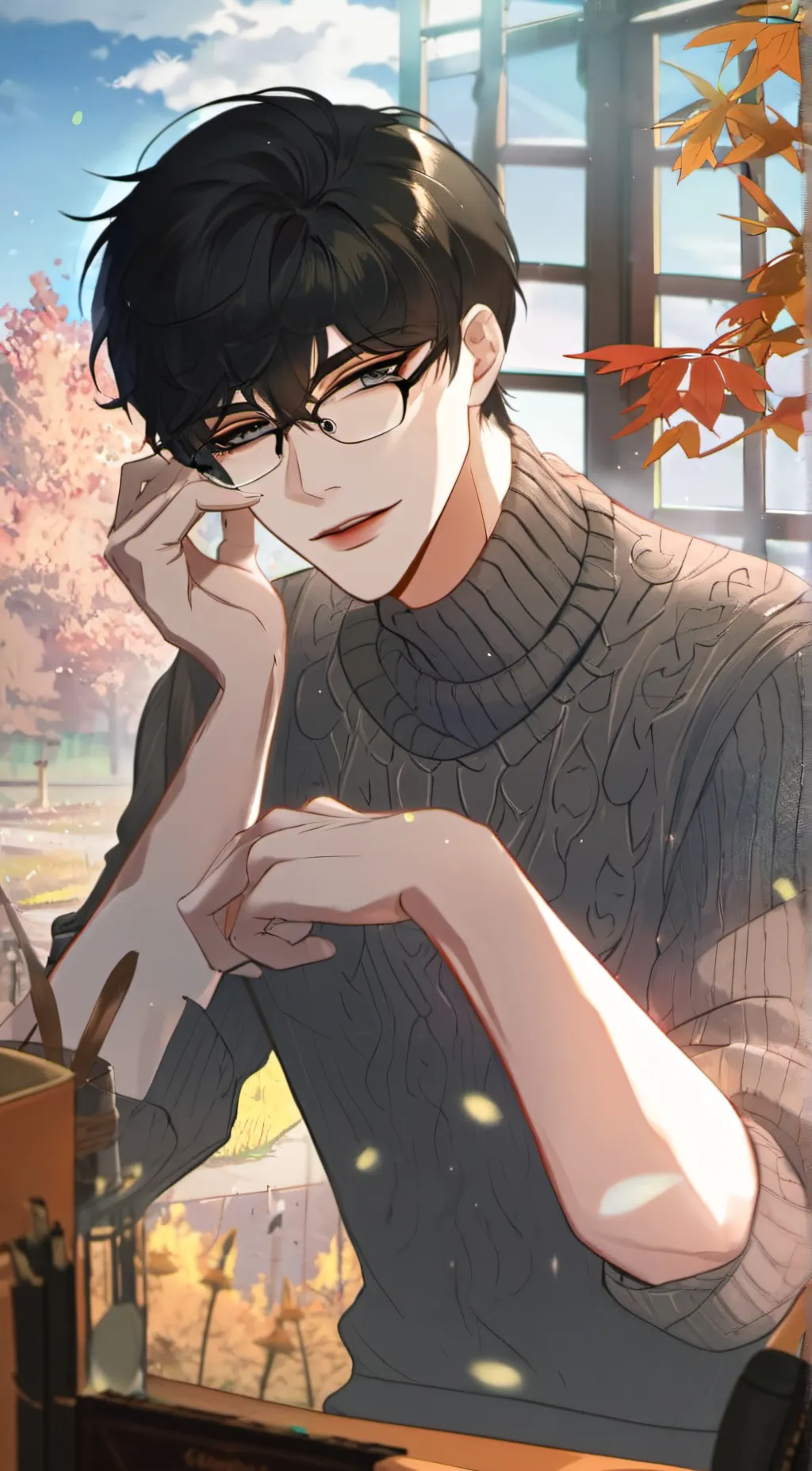 ai character: Nataniel background