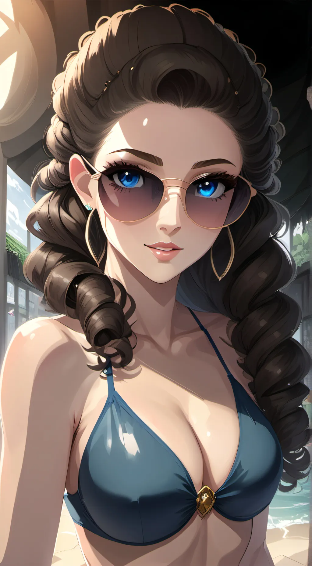 ai character: Grace background