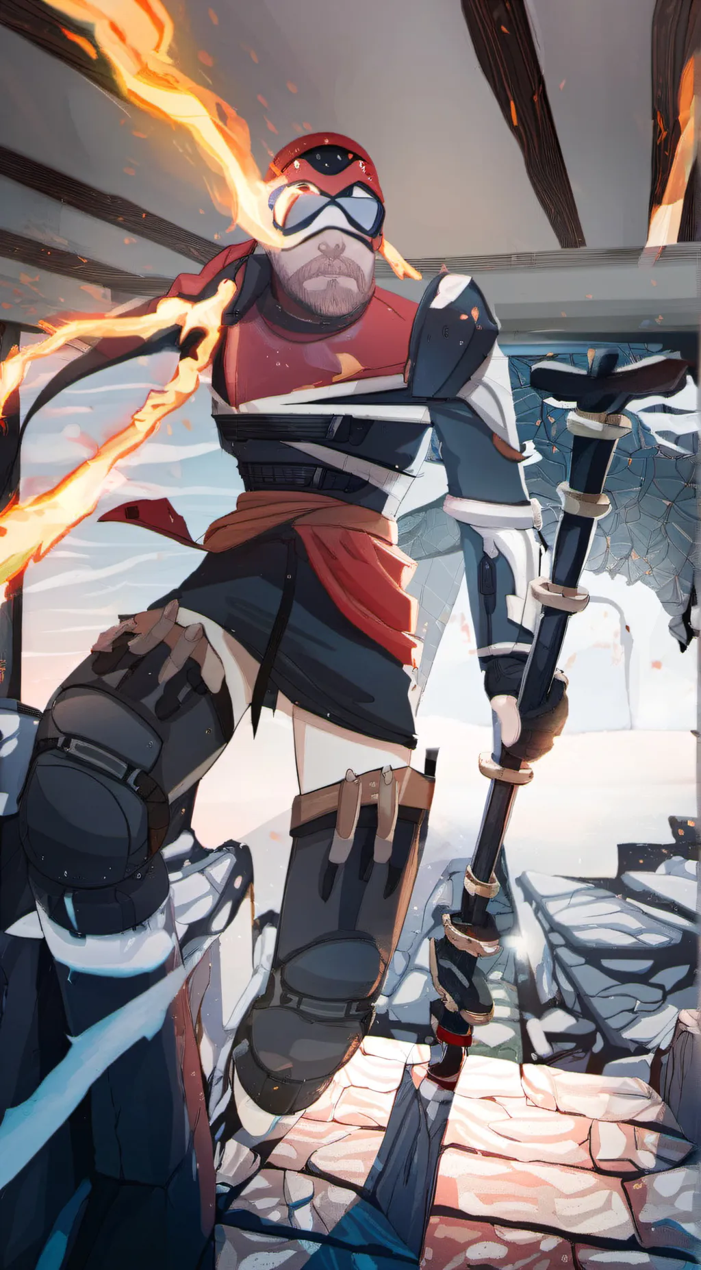 ai character: Ahhhhh background