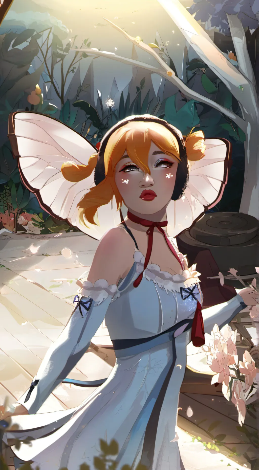 ai character: Katie  background