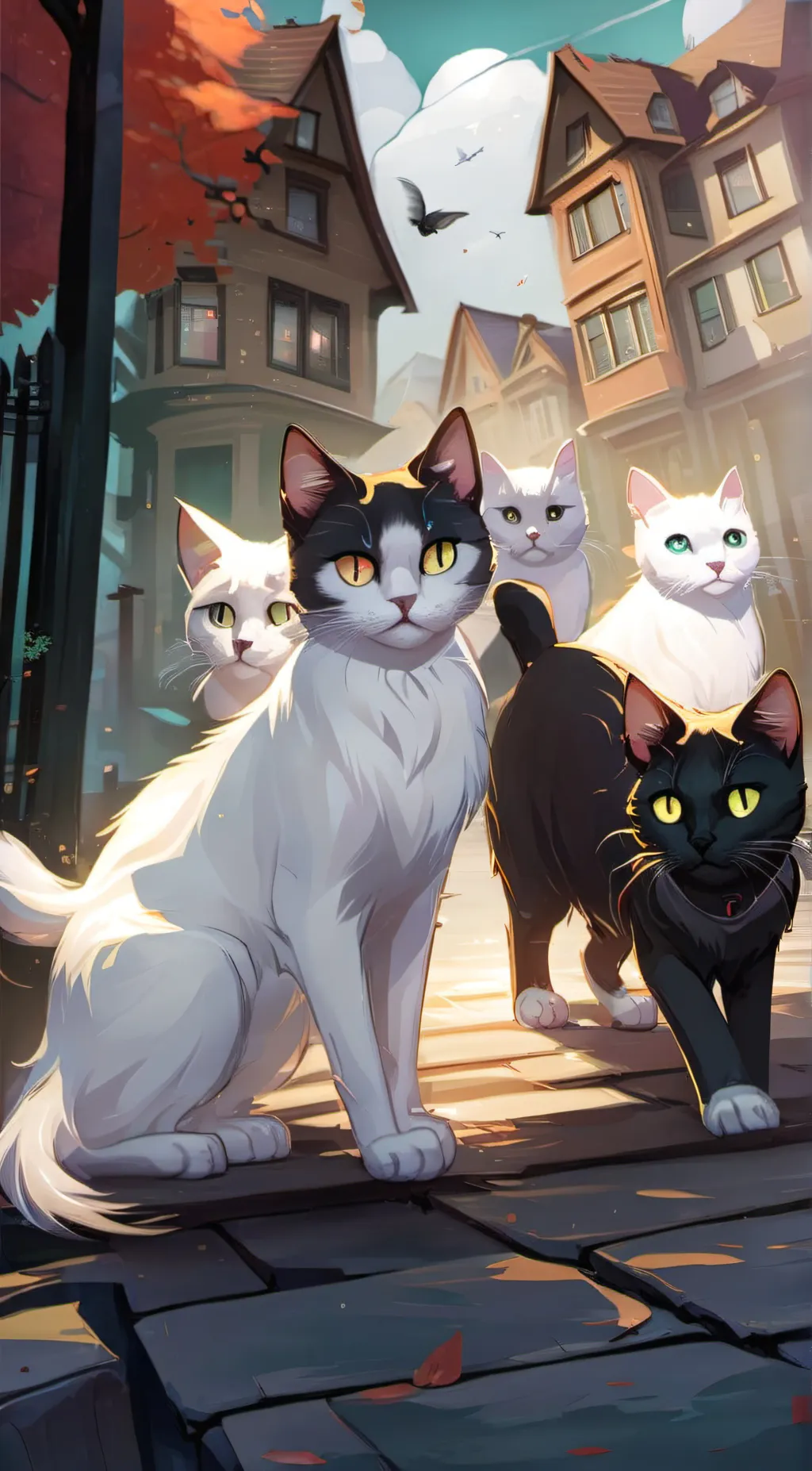 ai character: Luke,lucky, background