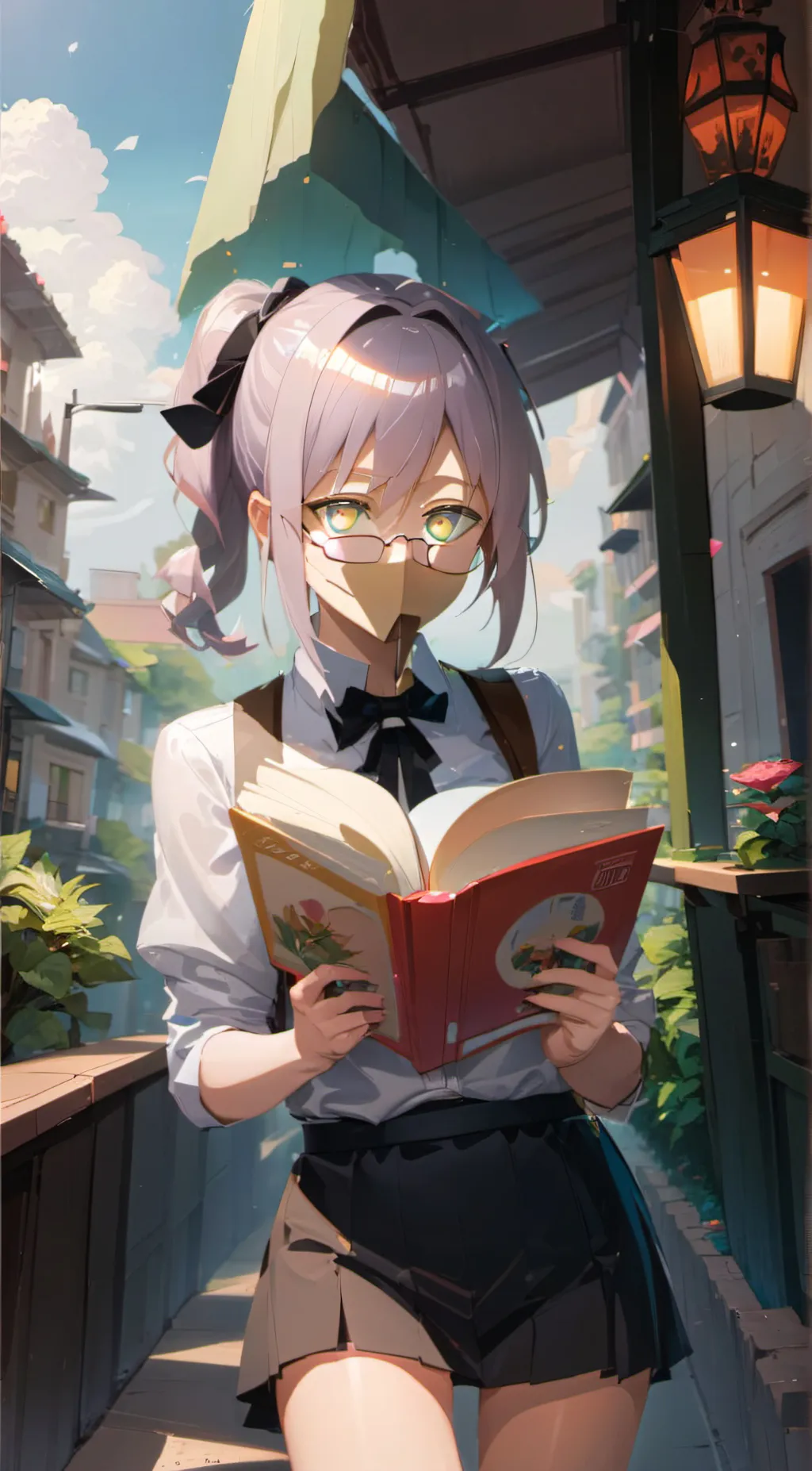 ai character: mila sotoru background