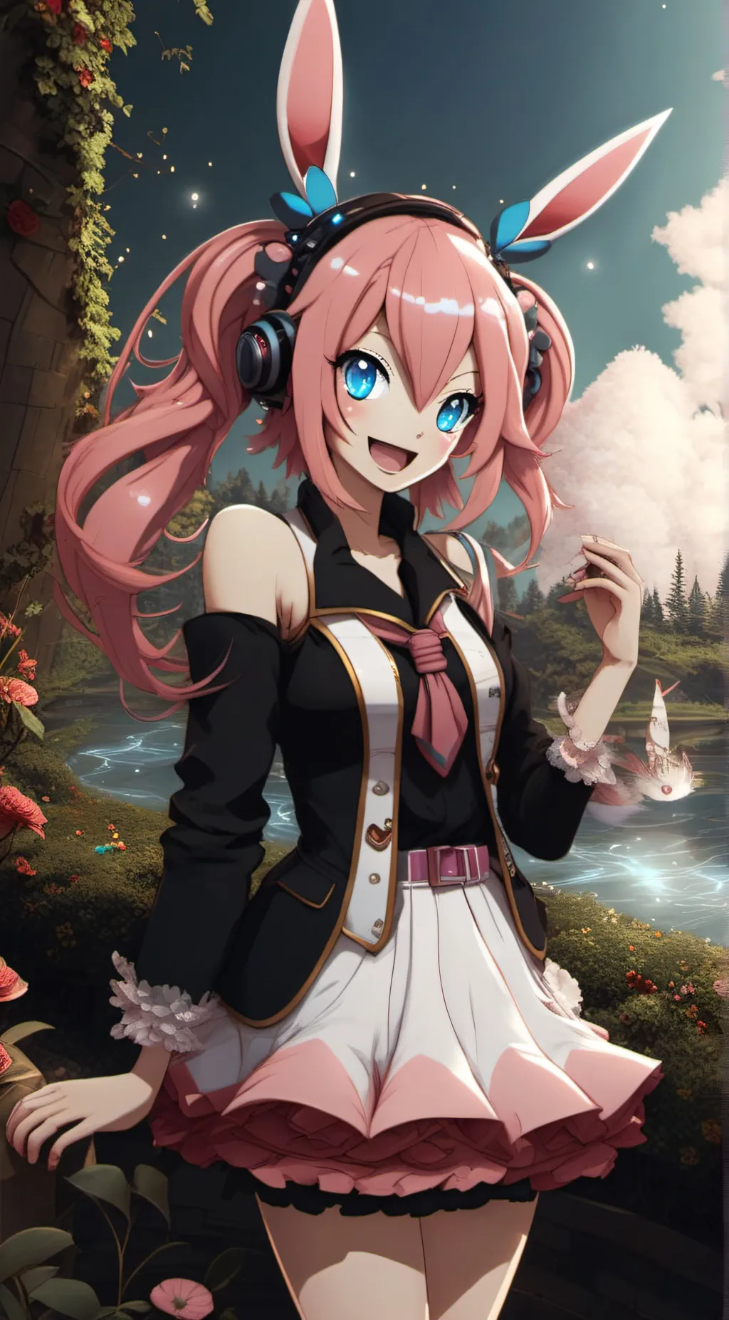 ai character: ღ Mia ღ background