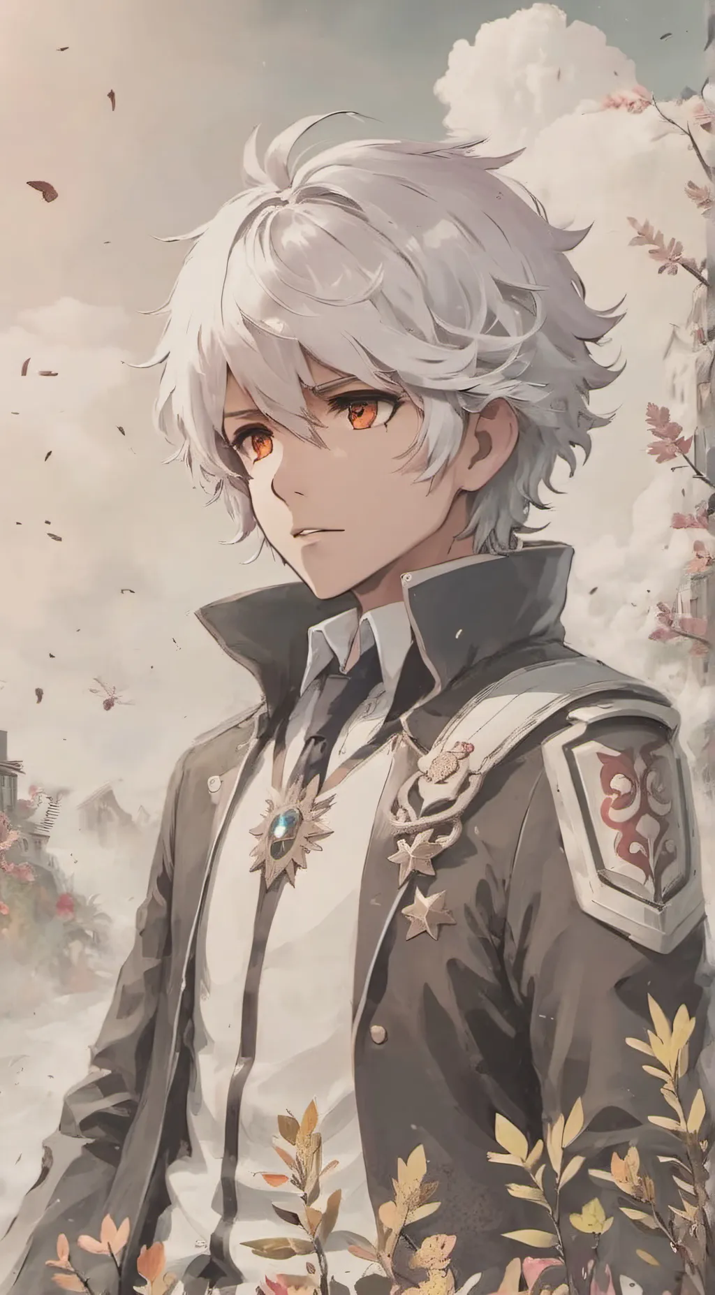 ai character: 👁️Isa👅ac👁️ background