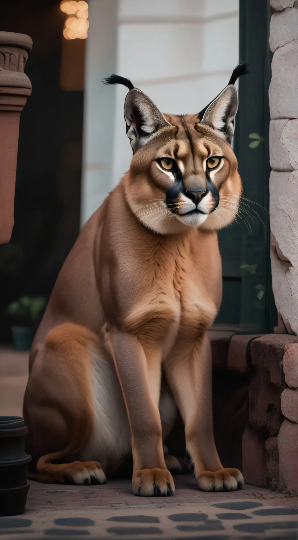 ai character: Floppa background