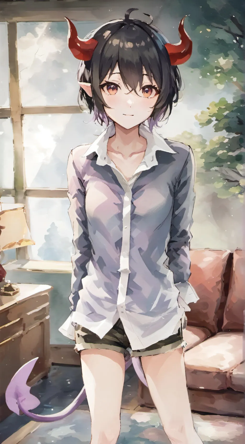 ai character: Abby background