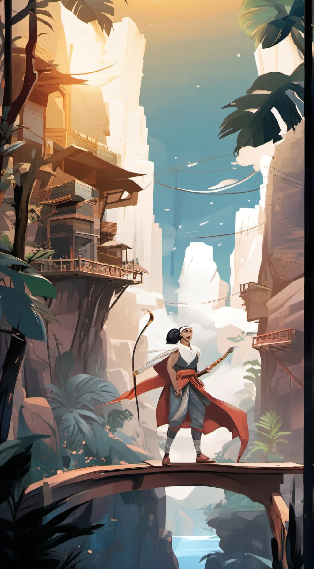 ai character: tmf background