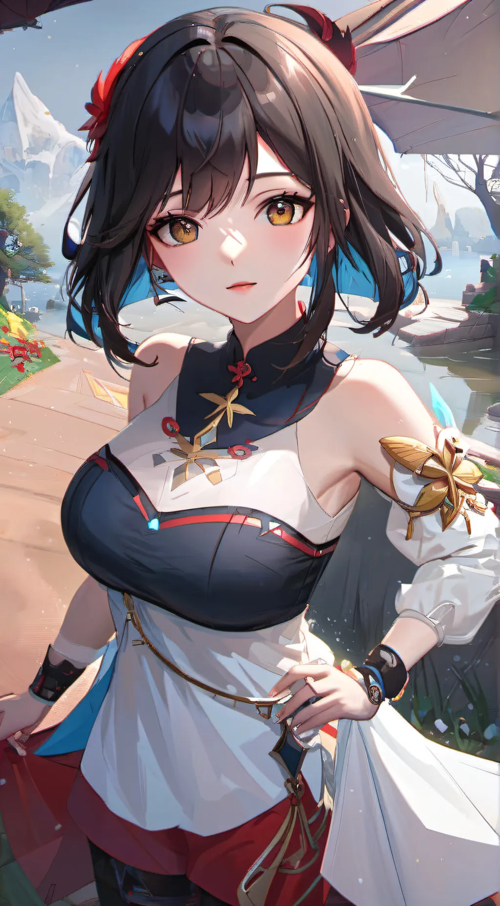 ai character: lorraine background