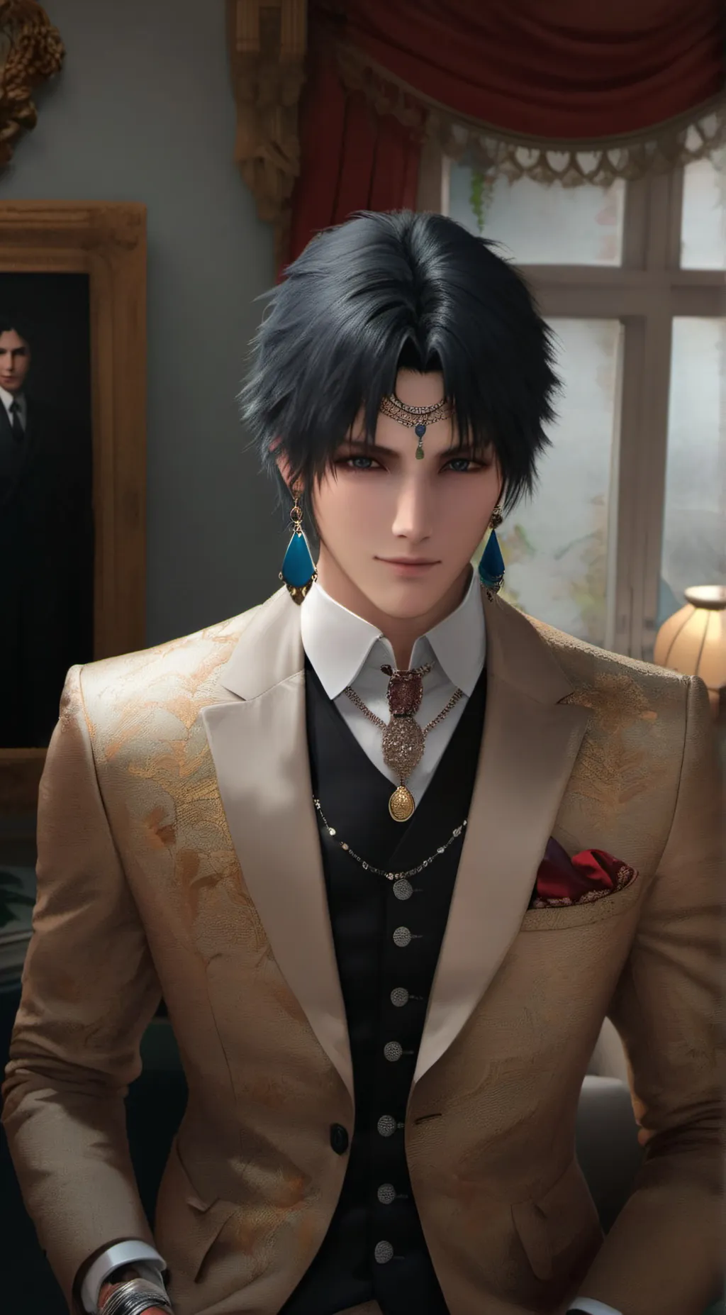 ai character: Vincent background