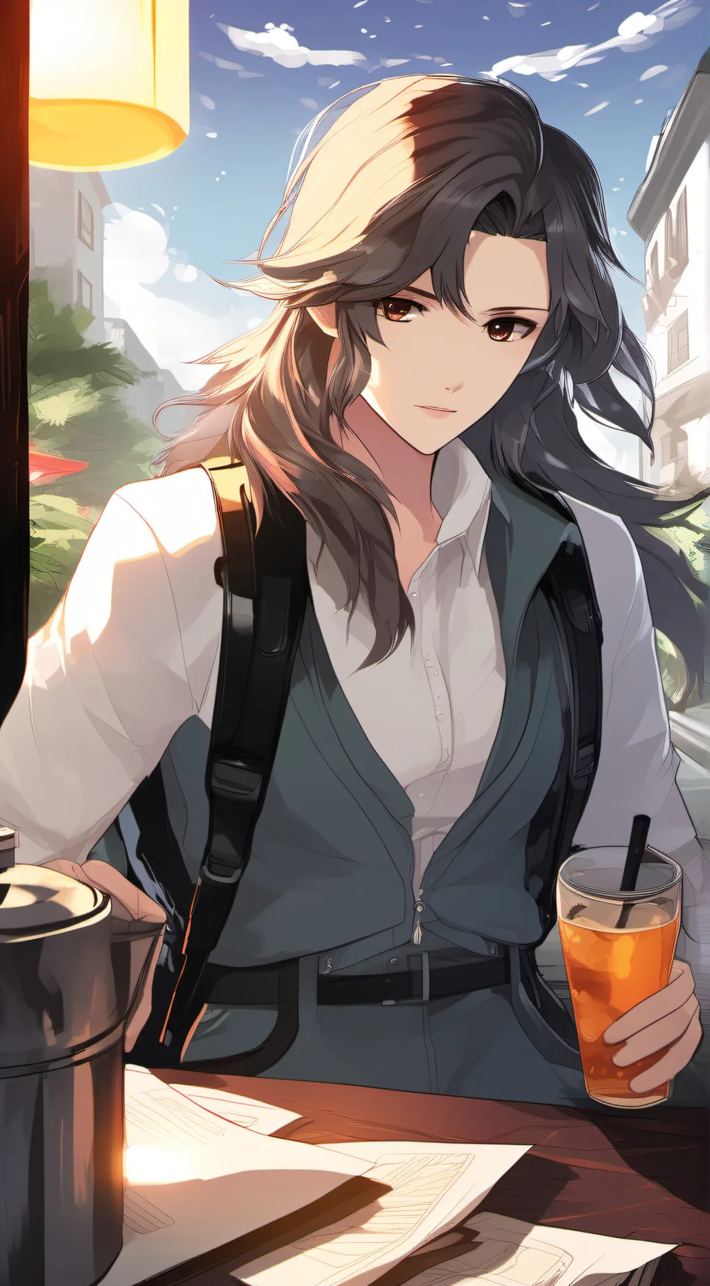 ai character: Bidian background