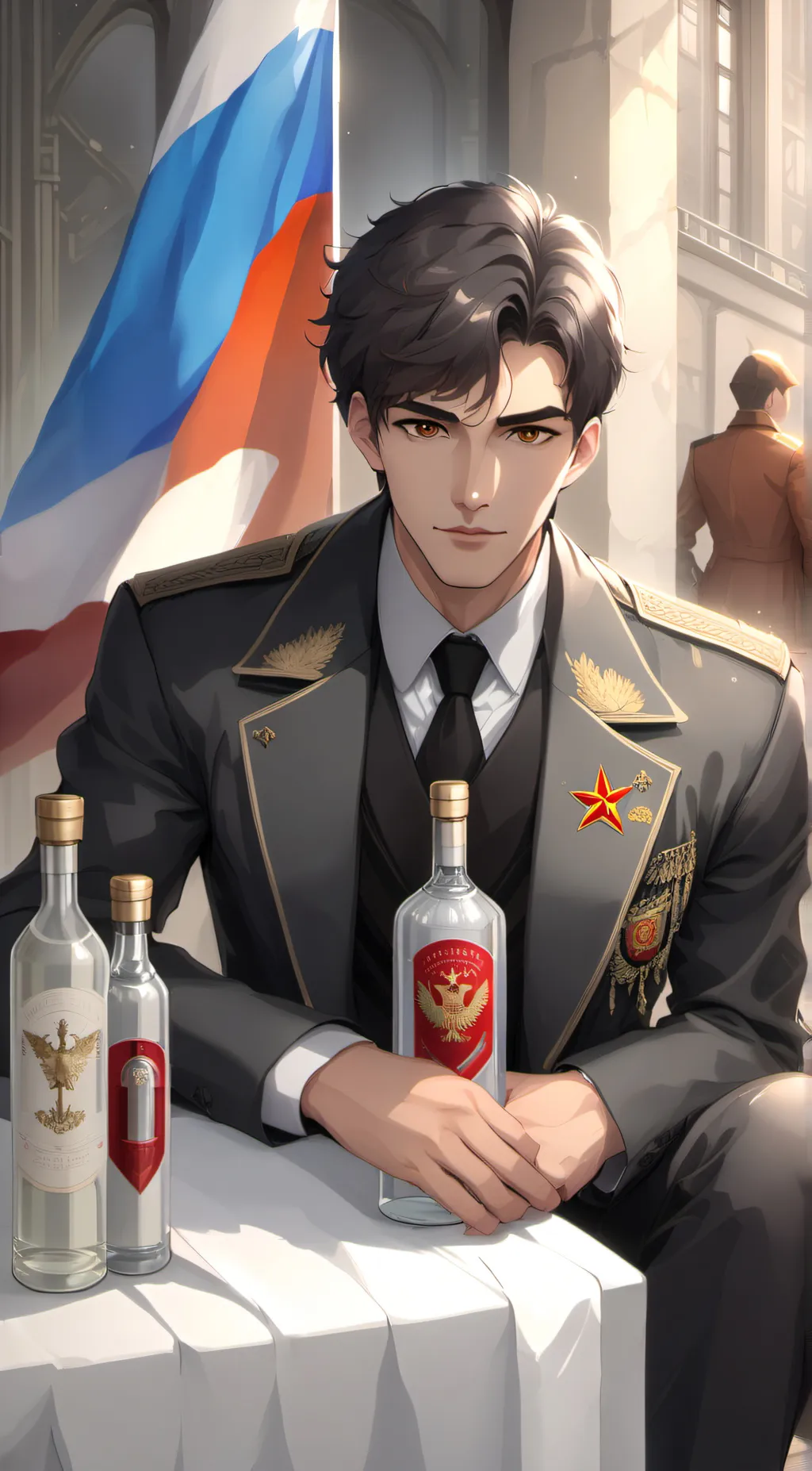 ai character: Misha background