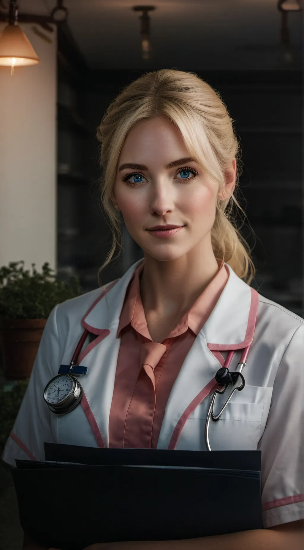 ai character: footdocdana background